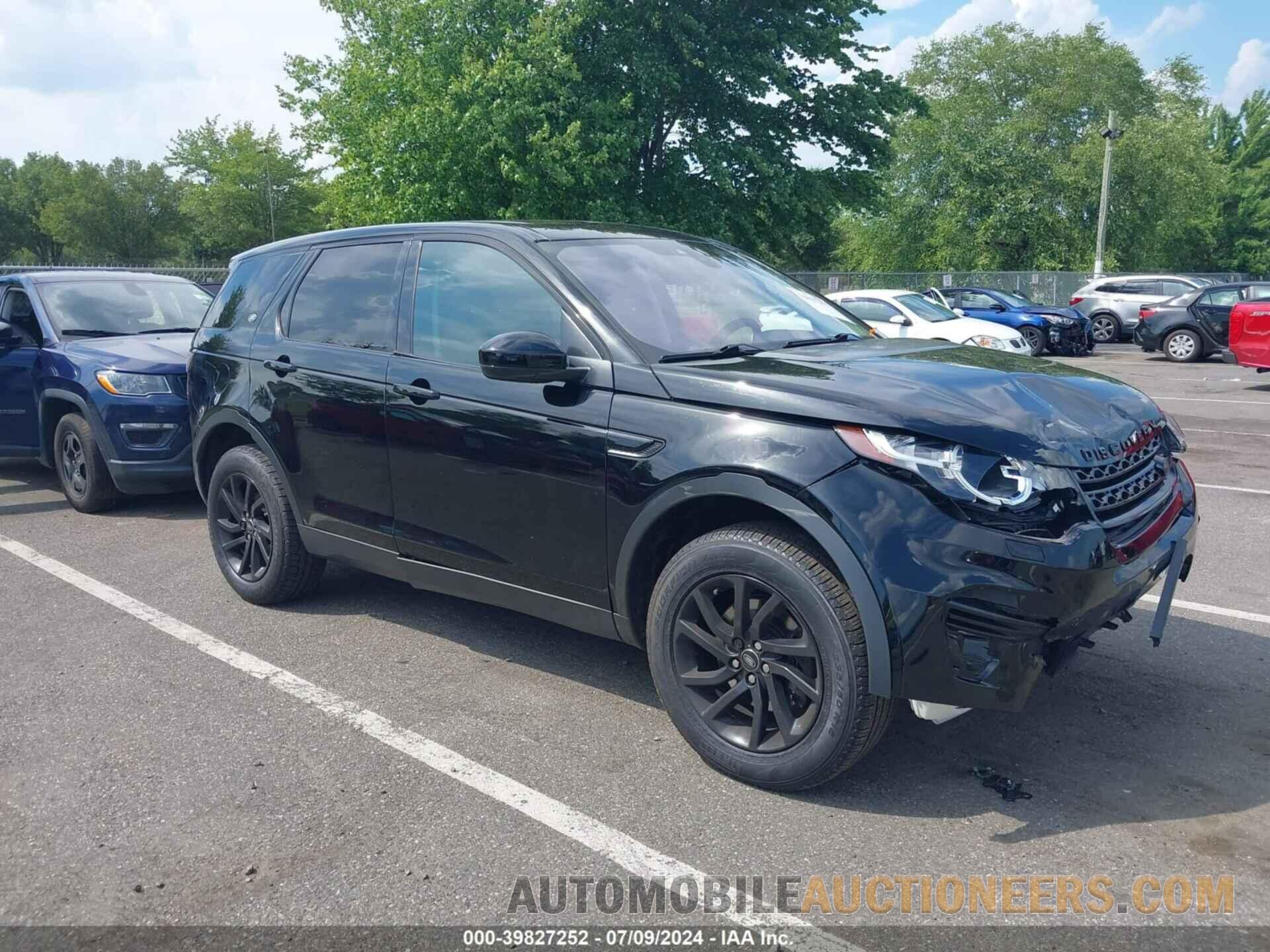 SALCP2FX0KH784394 LAND ROVER DISCOVERY SPORT 2019