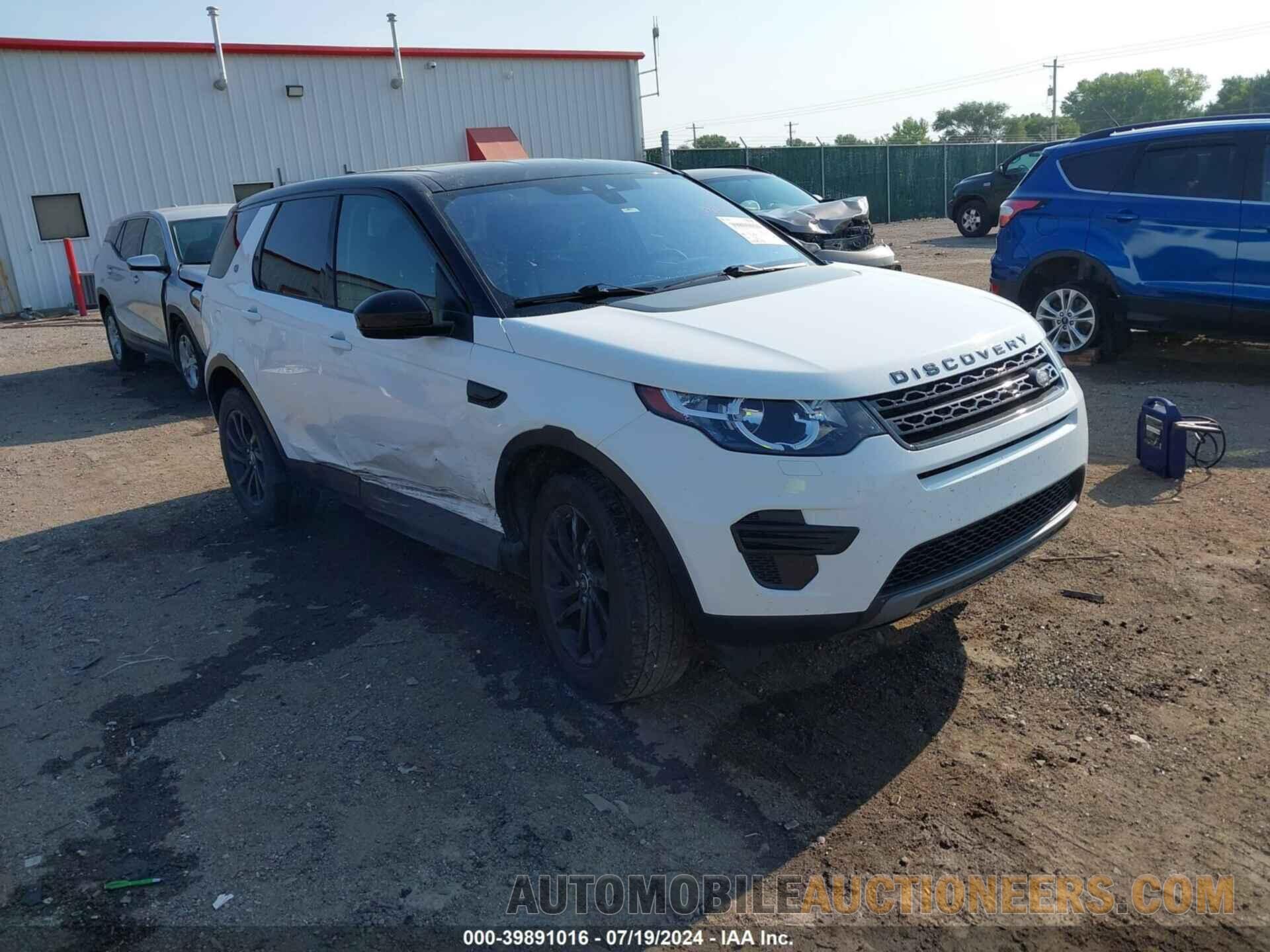 SALCP2FX3KH791744 LAND ROVER DISCOVERY SPORT 2019