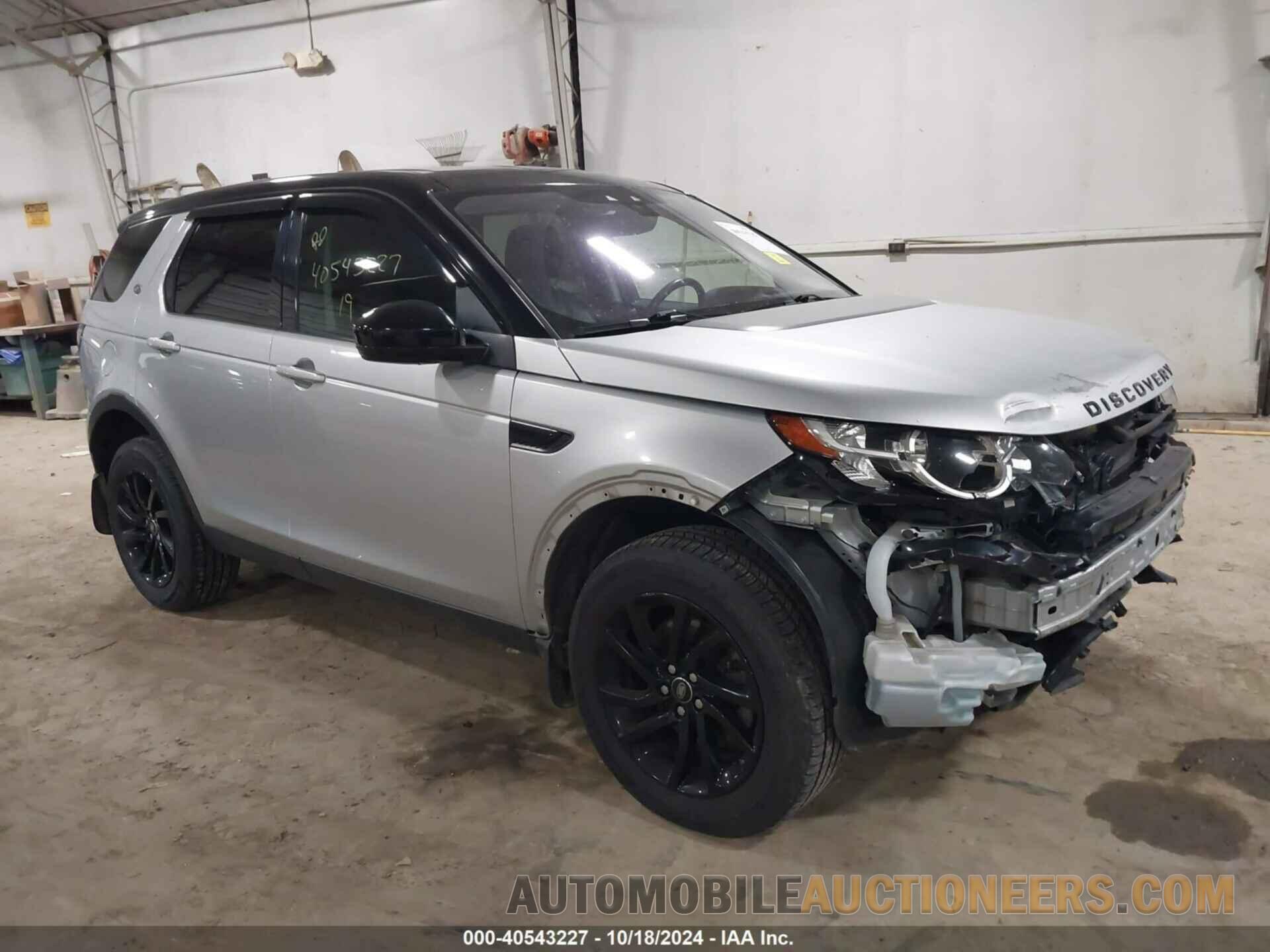 SALCP2FX3KH828775 LAND ROVER DISCOVERY SPORT 2019