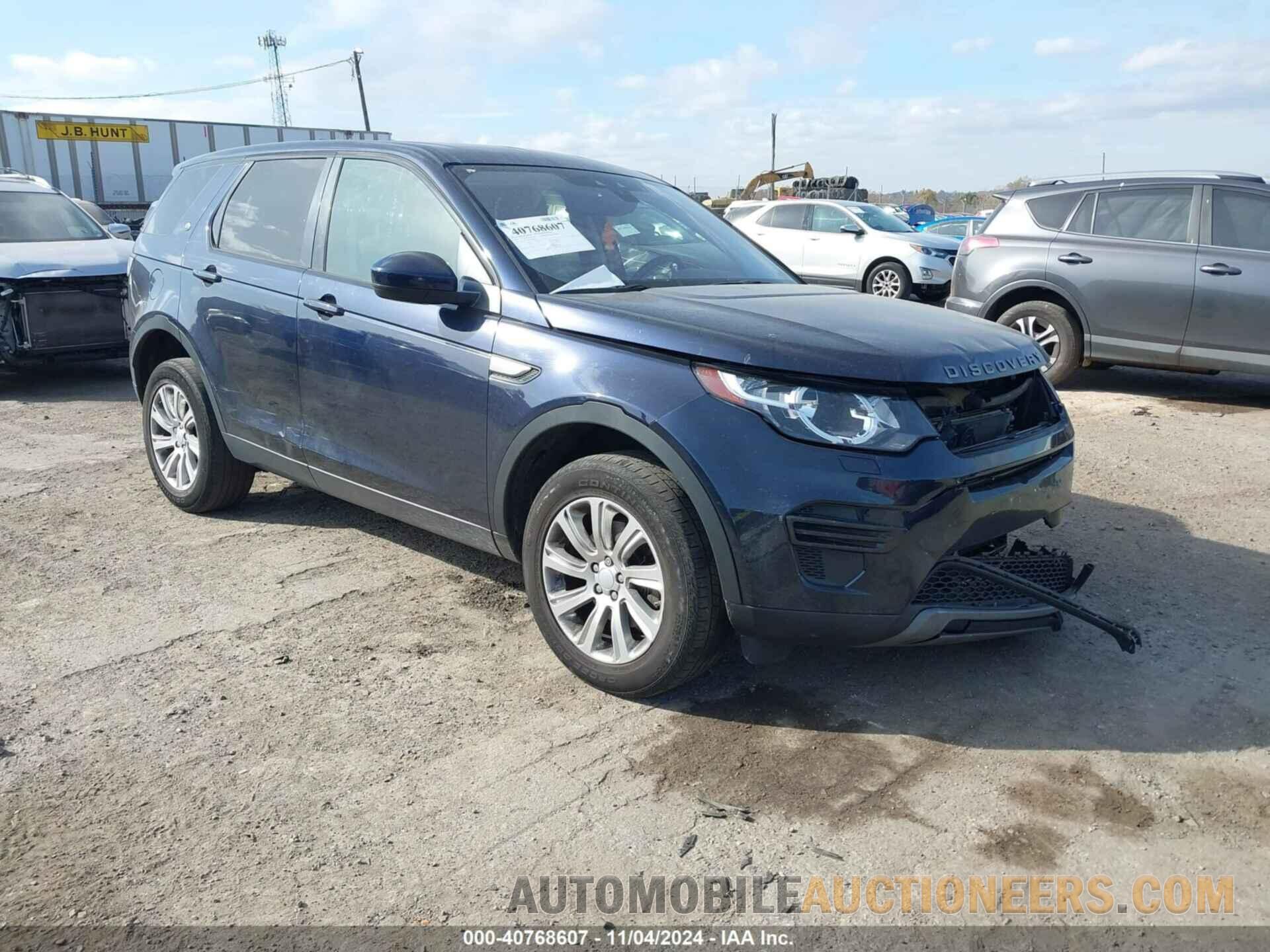 SALCP2FX5KH792863 LAND ROVER DISCOVERY SPORT 2019