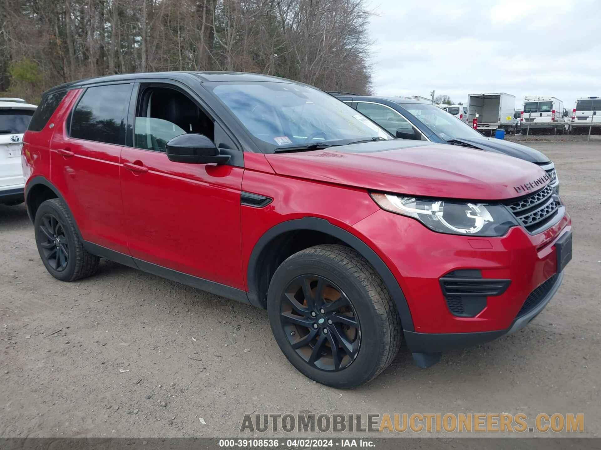 SALCP2FX6KH788837 LAND ROVER DISCOVERY SPORT 2019