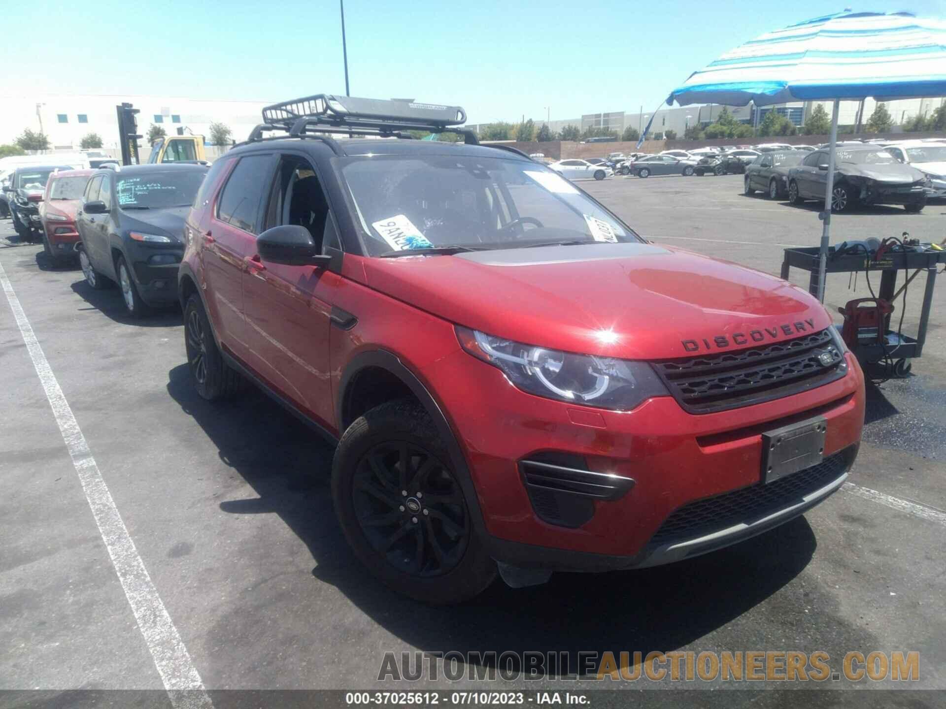 SALCP2FX7KH810604 LAND ROVER DISCOVERY SPORT 2019