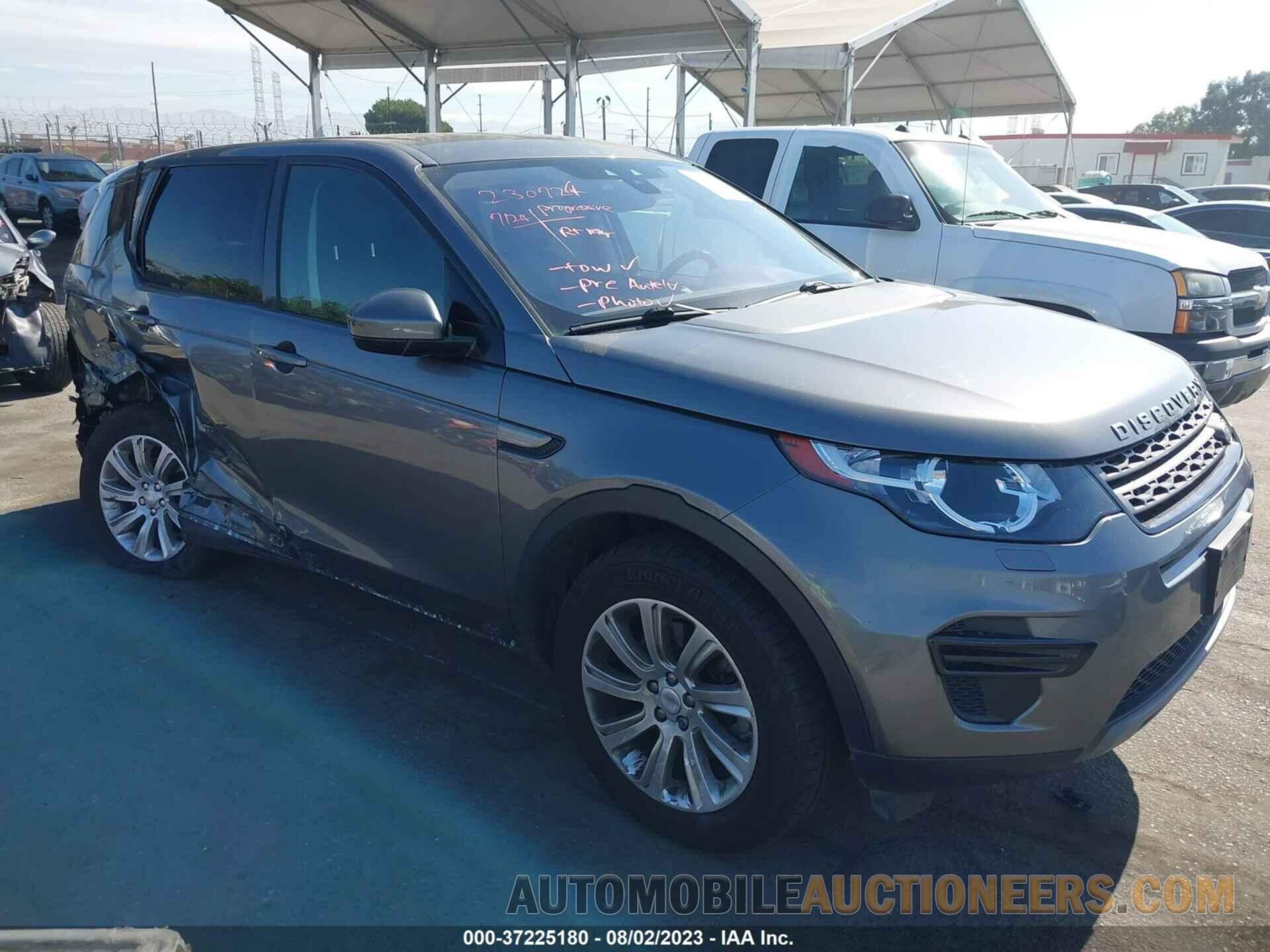 SALCP2FX7KH825376 LAND ROVER DISCOVERY SPORT 2019