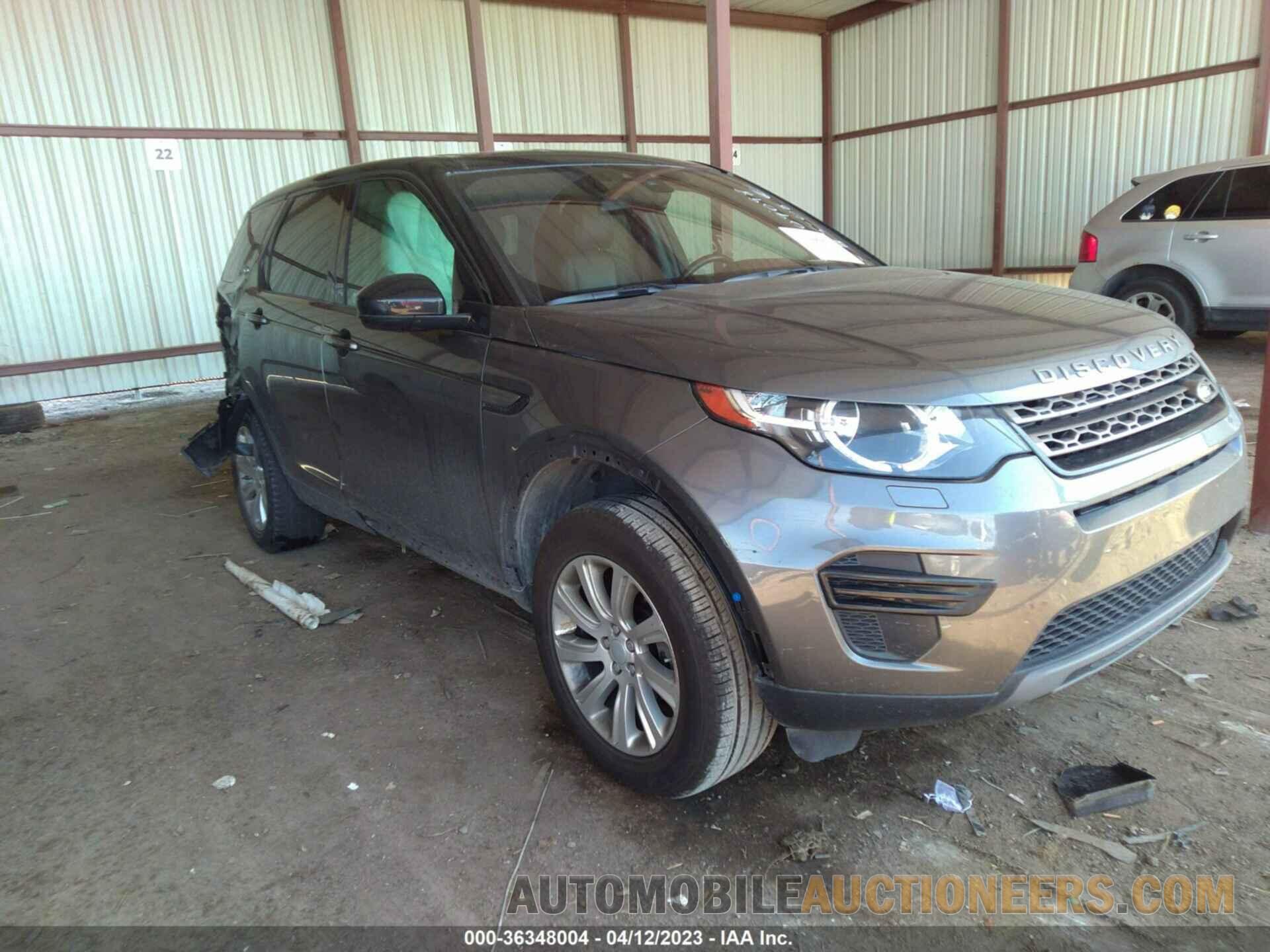 SALCP2FX9KH812158 LAND ROVER DISCOVERY SPORT 2019