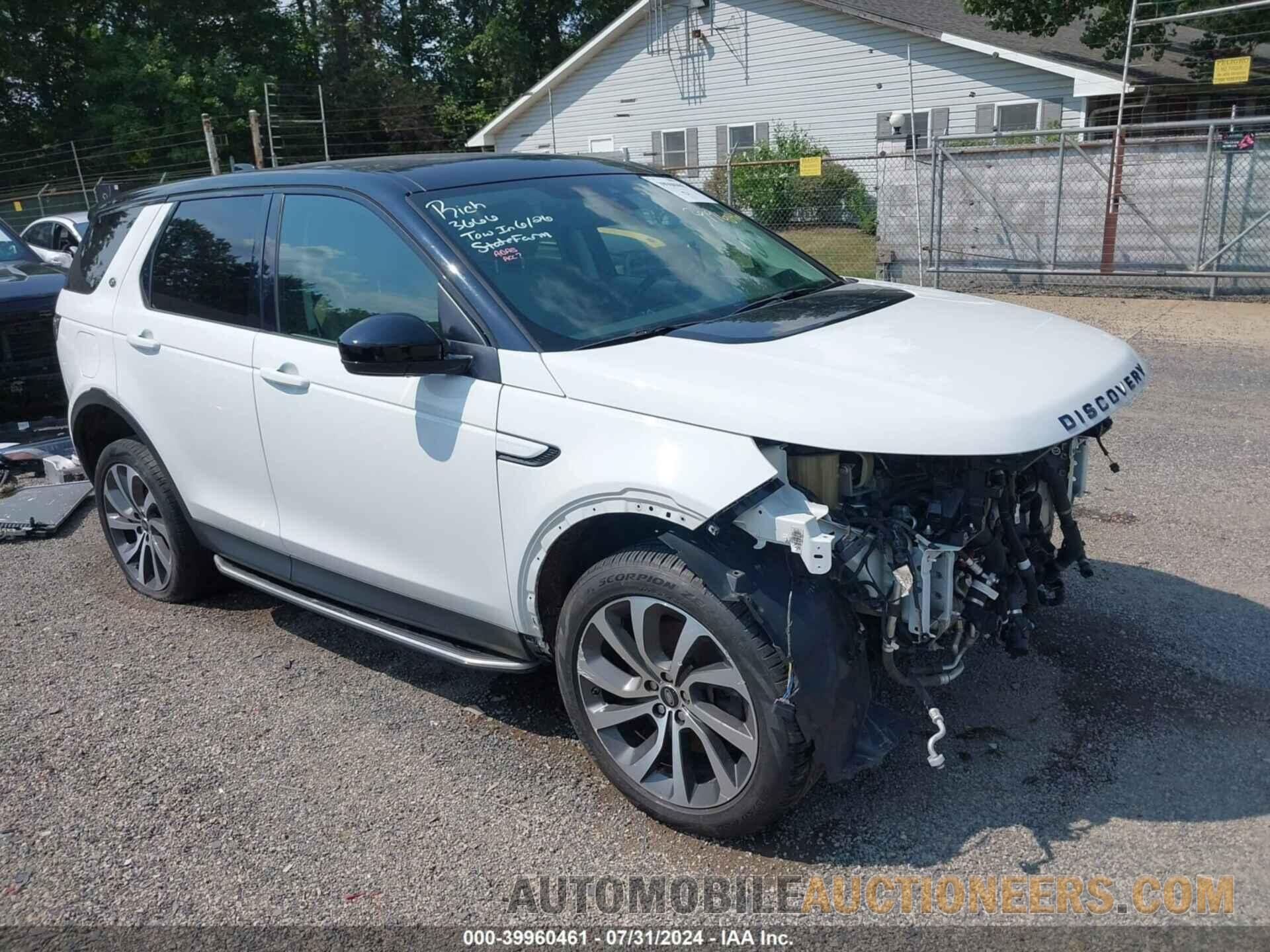 SALCP2FX9LH844383 LAND ROVER DISCOVERY SPORT 2020