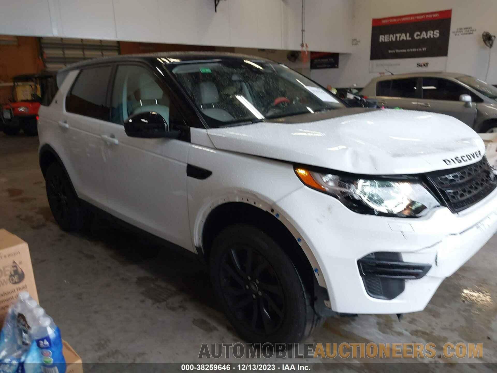 SALCP2RX3JH765798 LAND ROVER DISCOVERY SPORT 2018