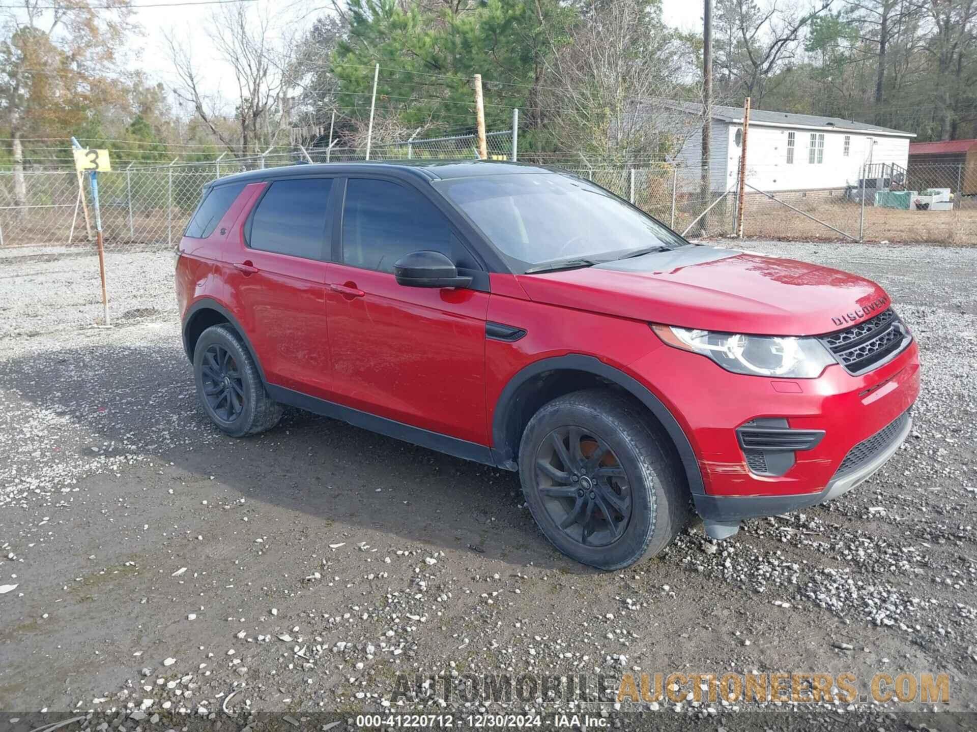 SALCP2RX3JH777370 LAND ROVER DISCOVERY SPORT 2018