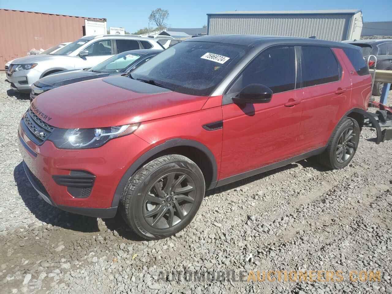 SALCP2RX4JH745818 LAND ROVER DISCOVERY 2018