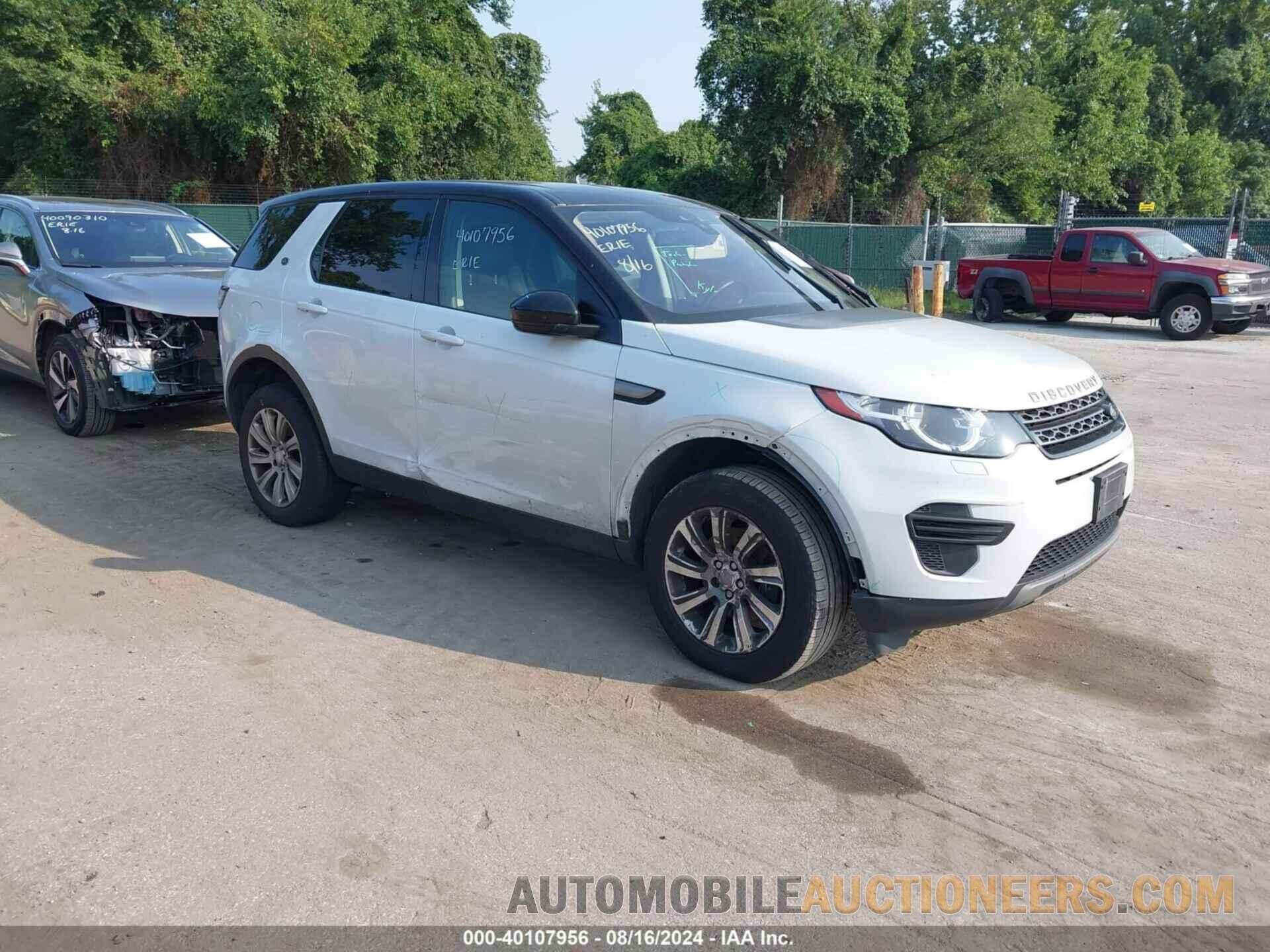 SALCP2RX4JH757399 LAND ROVER DISCOVERY SPORT 2018