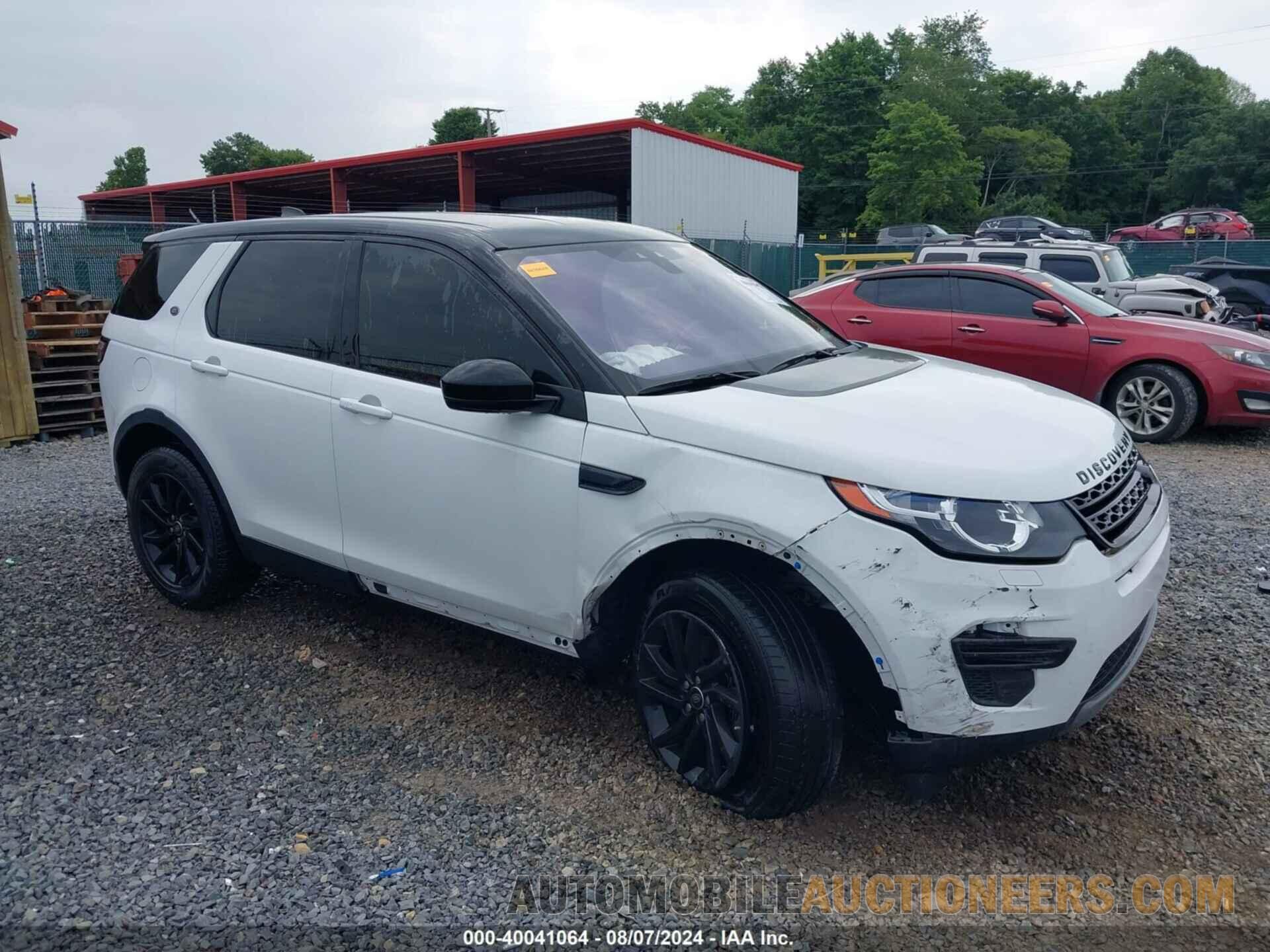 SALCP2RX5JH731233 LAND ROVER DISCOVERY SPORT 2018