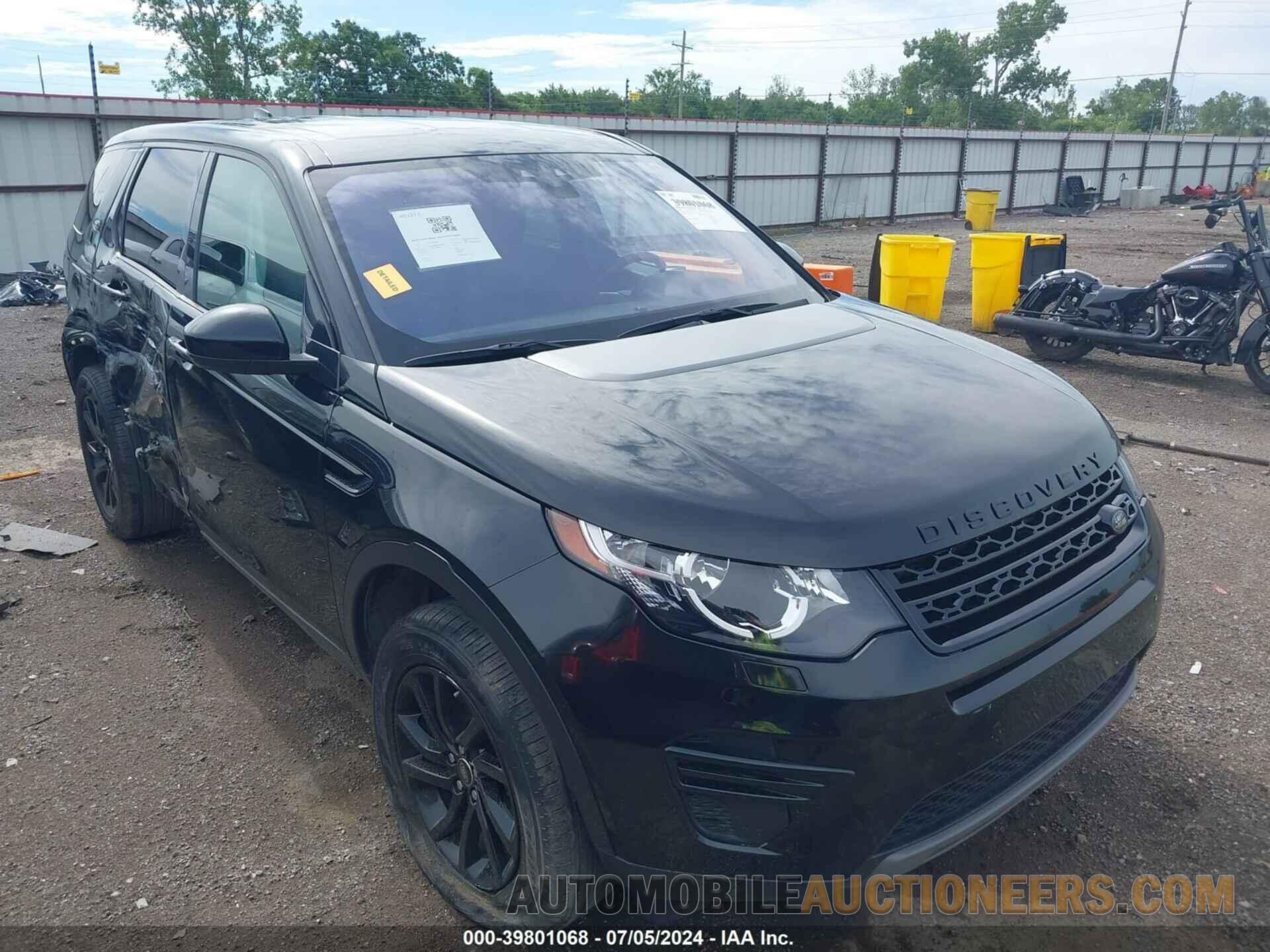 SALCP2RX7JH776397 LAND ROVER DISCOVERY SPORT 2018