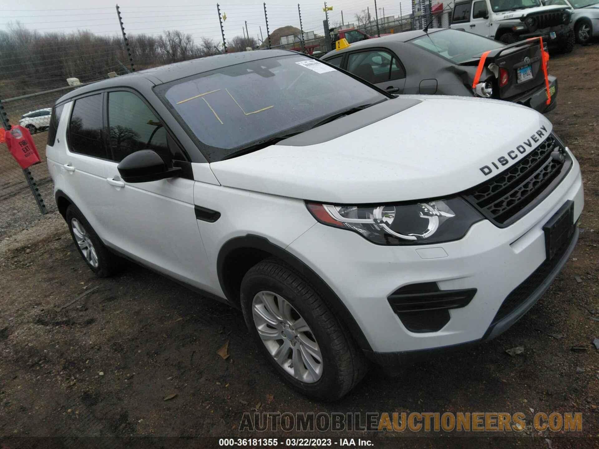 SALCP2RX8JH757390 LAND ROVER DISCOVERY SPORT 2018
