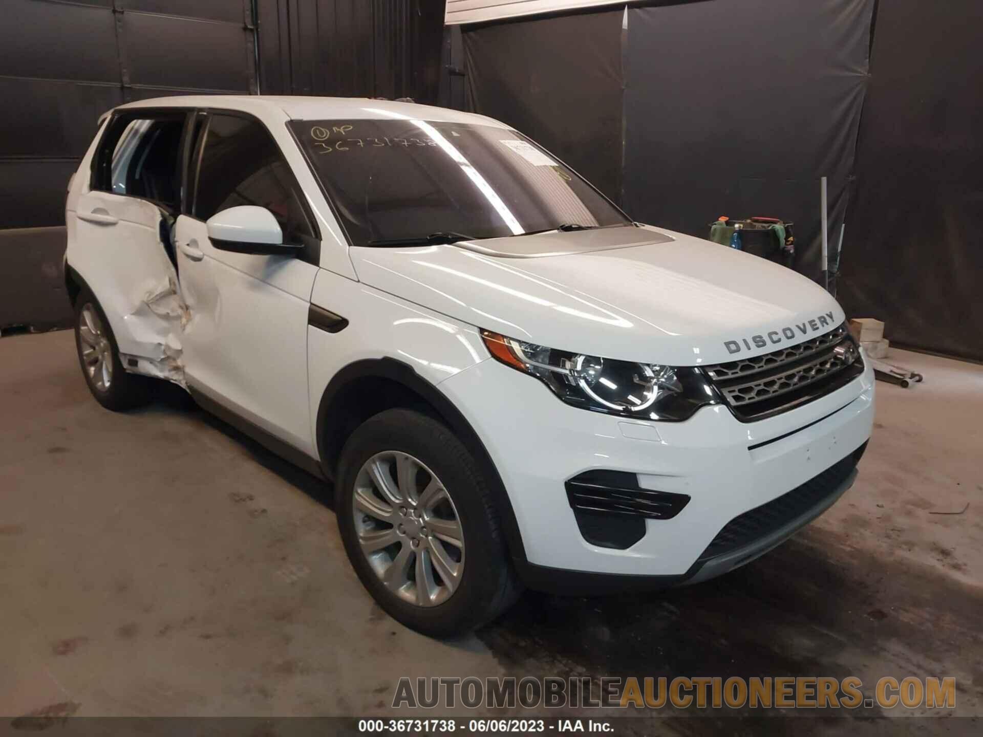 SALCP2RX8JH777509 LAND ROVER DISCOVERY SPORT 2018