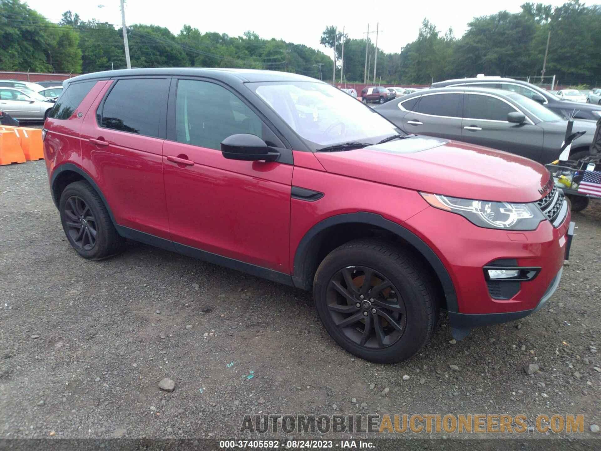 SALCP2RXXJH742809 LAND ROVER DISCOVERY SPORT 2018