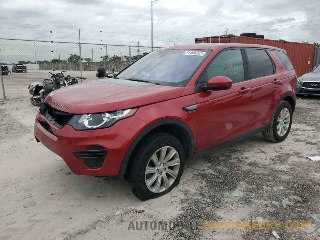 SALCP2RXXJH746309 LAND ROVER DISCOVERY 2018