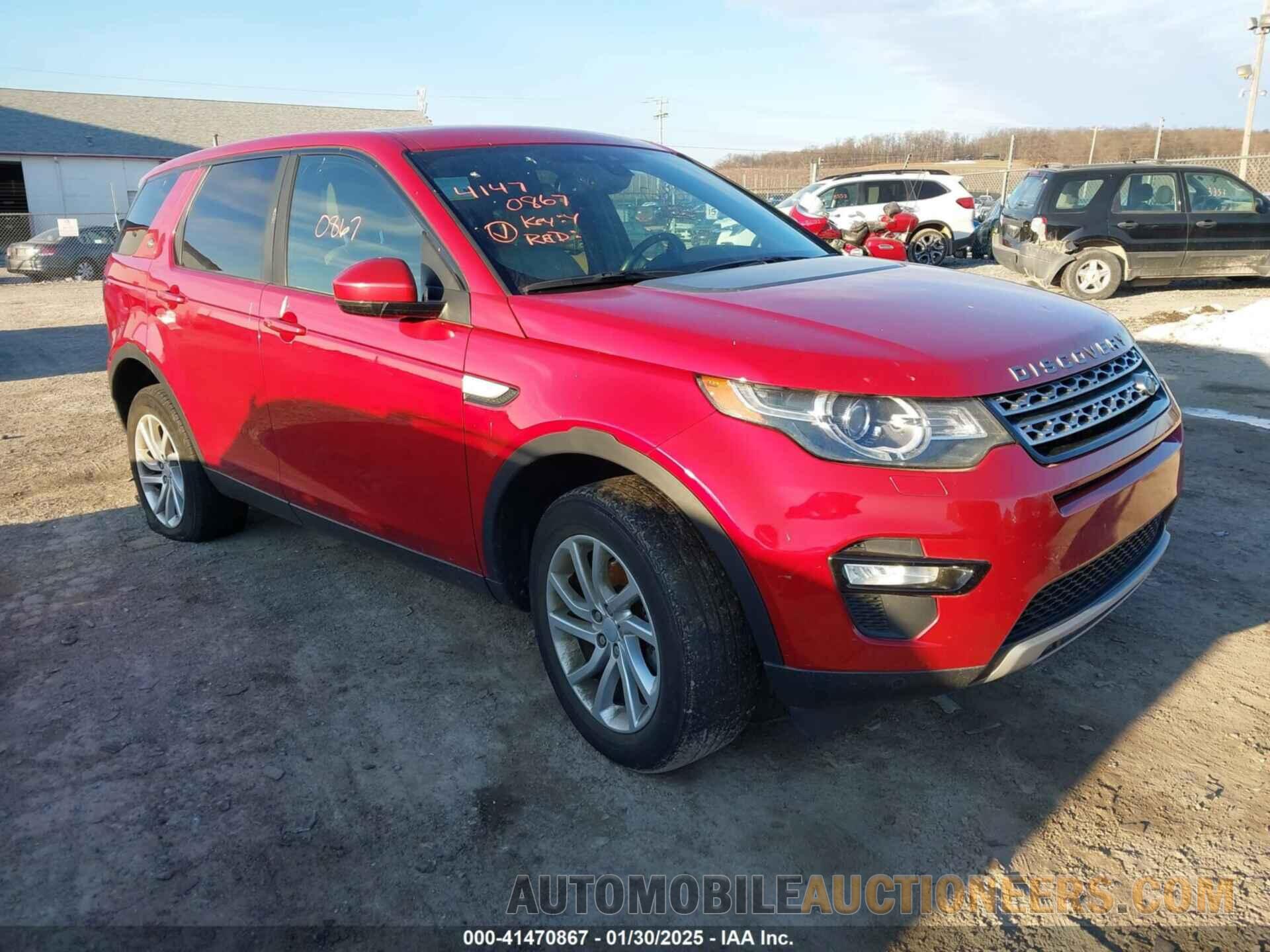 SALCR2BG0GH564714 LAND ROVER DISCOVERY SPORT 2016