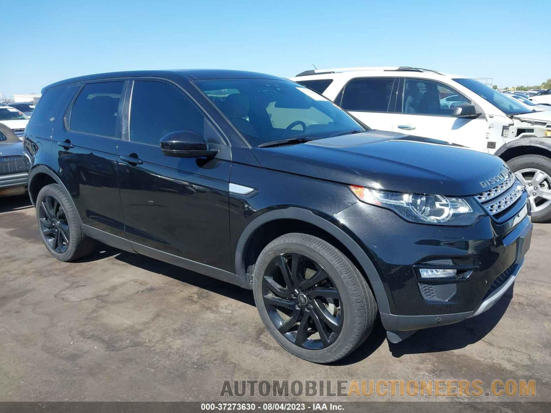 SALCR2BG0GH582582 LAND ROVER DISCOVERY SPORT 2016