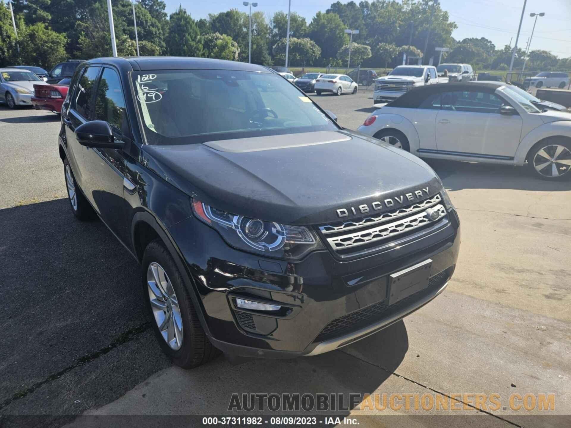 SALCR2BG0GH599298 LAND ROVER DISCOVERY SPORT 2016