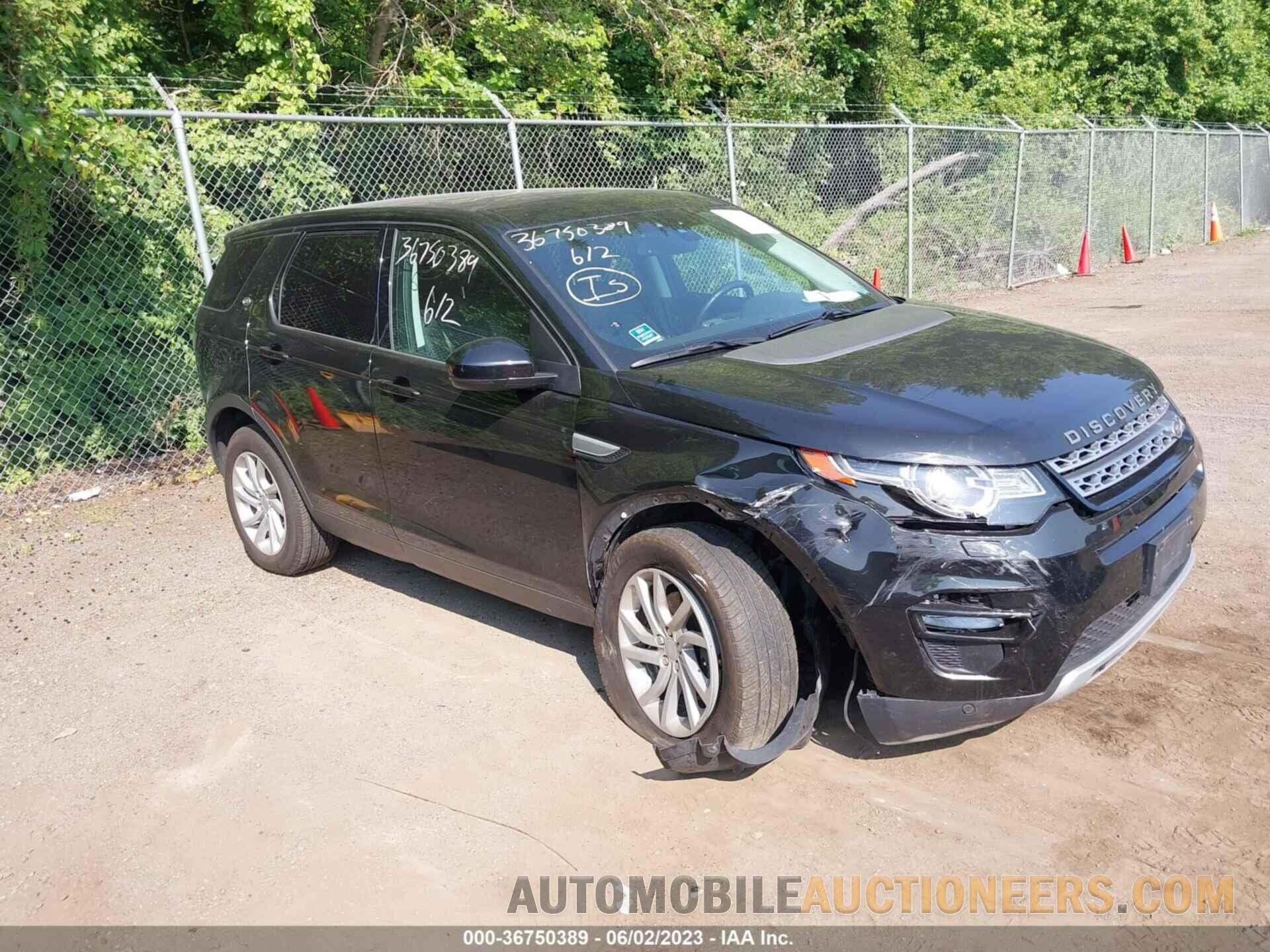 SALCR2BG0GH626838 LAND ROVER DISCOVERY SPORT 2016