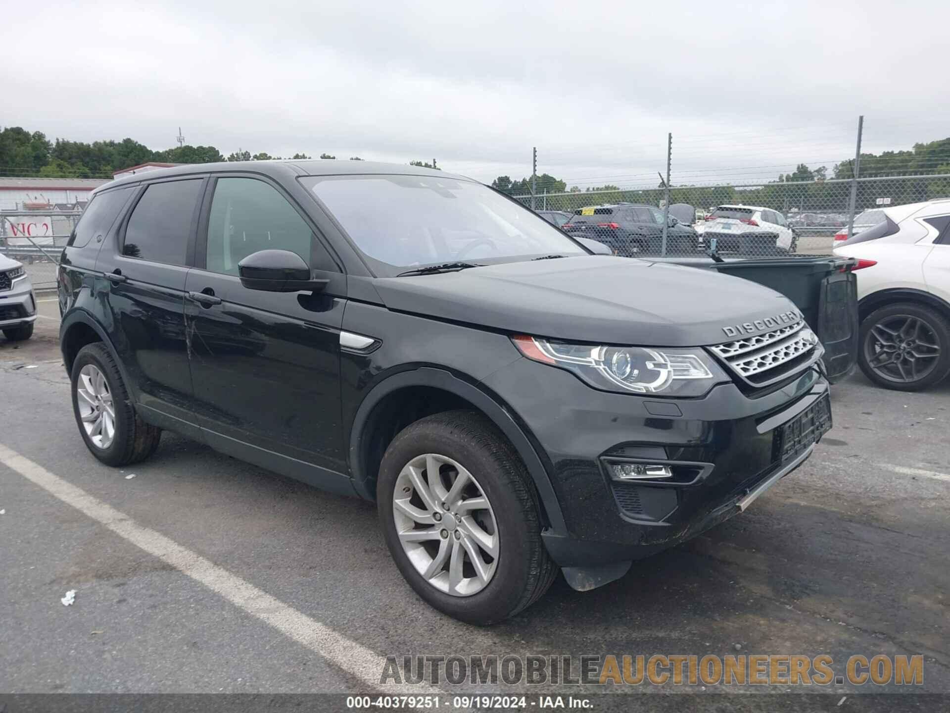 SALCR2BG0HH636450 LAND ROVER DISCOVERY SPORT 2017