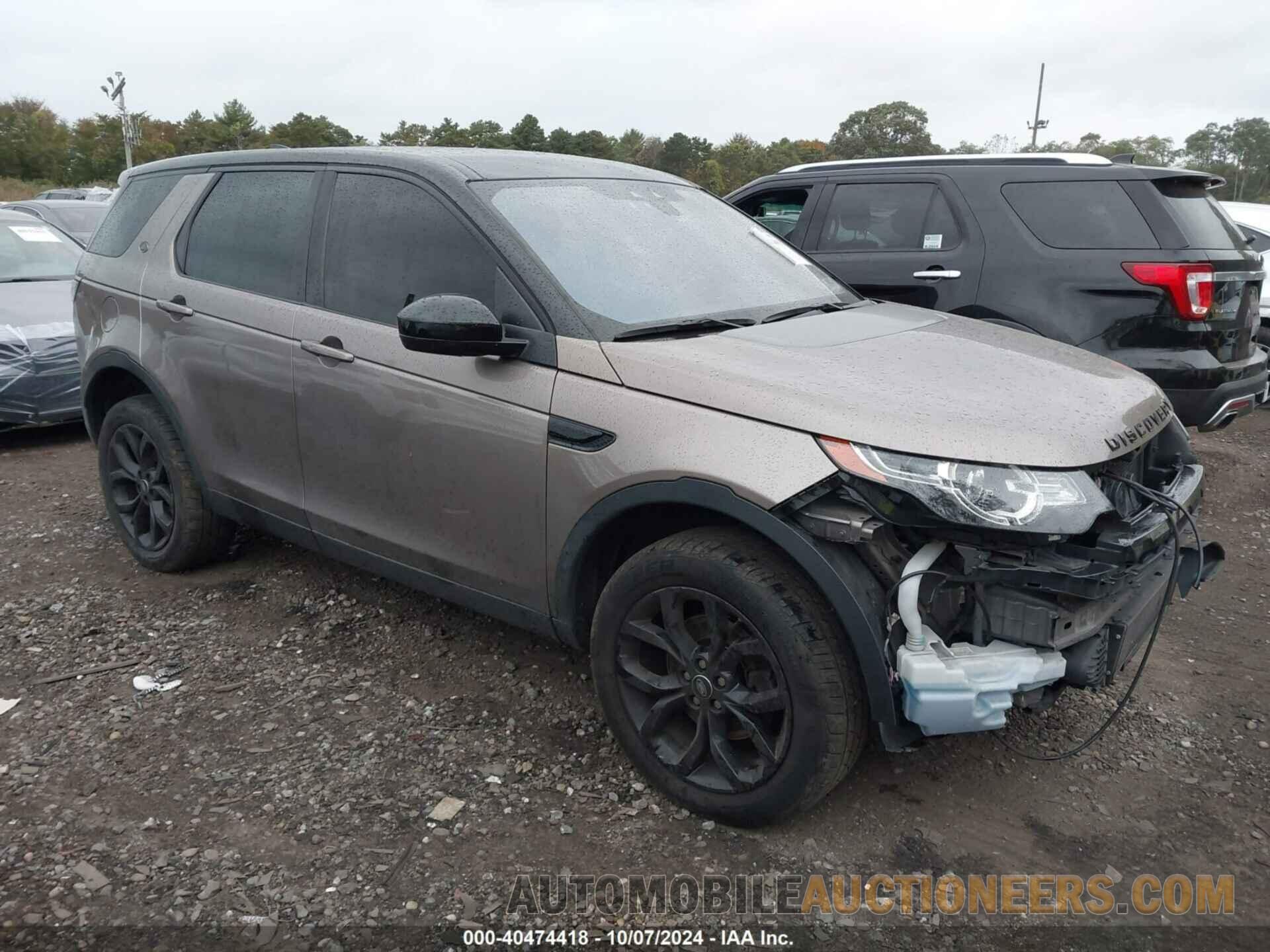 SALCR2BG0HH663292 LAND ROVER DISCOVERY SPORT 2017