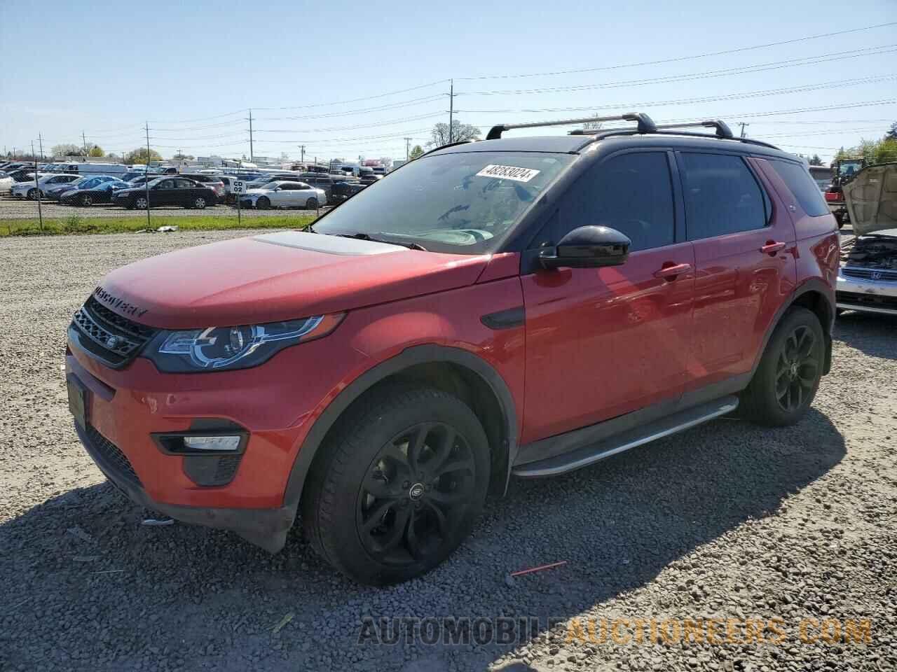 SALCR2BG1GH548683 LAND ROVER DISCOVERY 2016