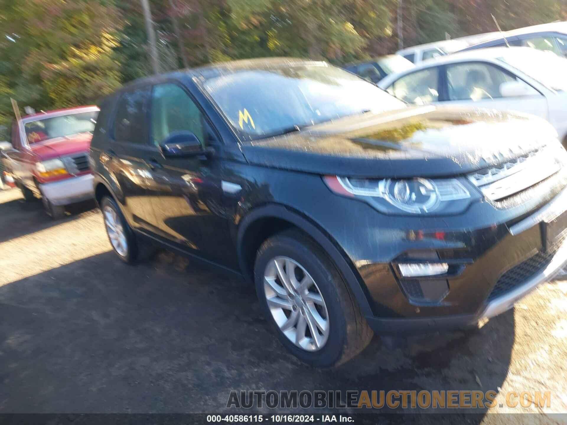 SALCR2BG1HH663141 LAND ROVER DISCOVERY SPORT 2017