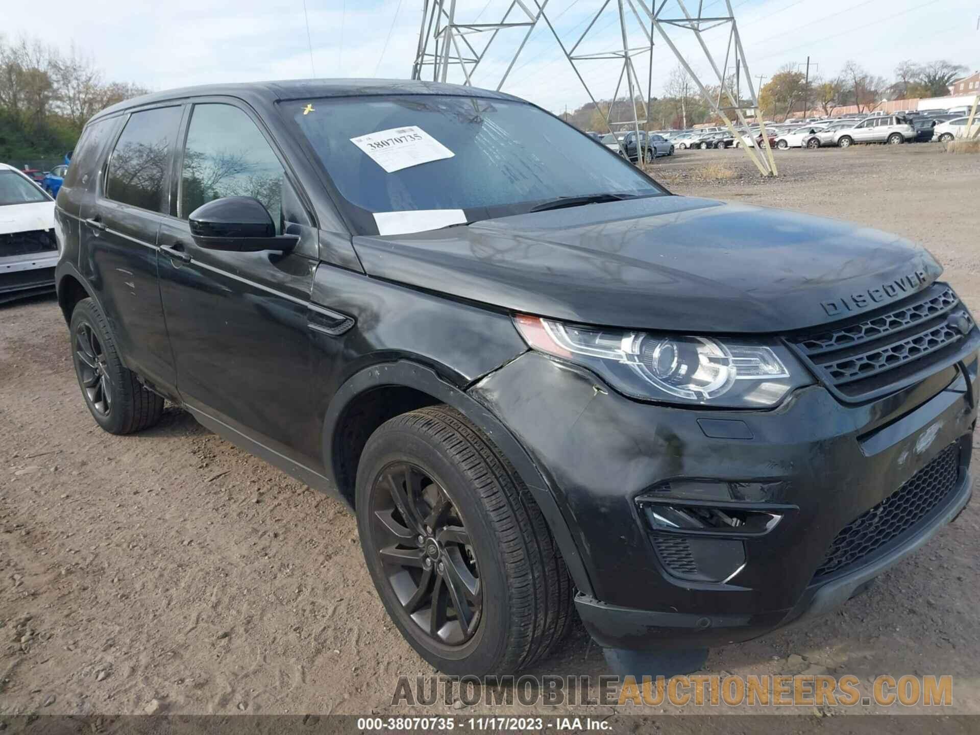 SALCR2BG1HH664712 LAND ROVER DISCOVERY SPORT 2017