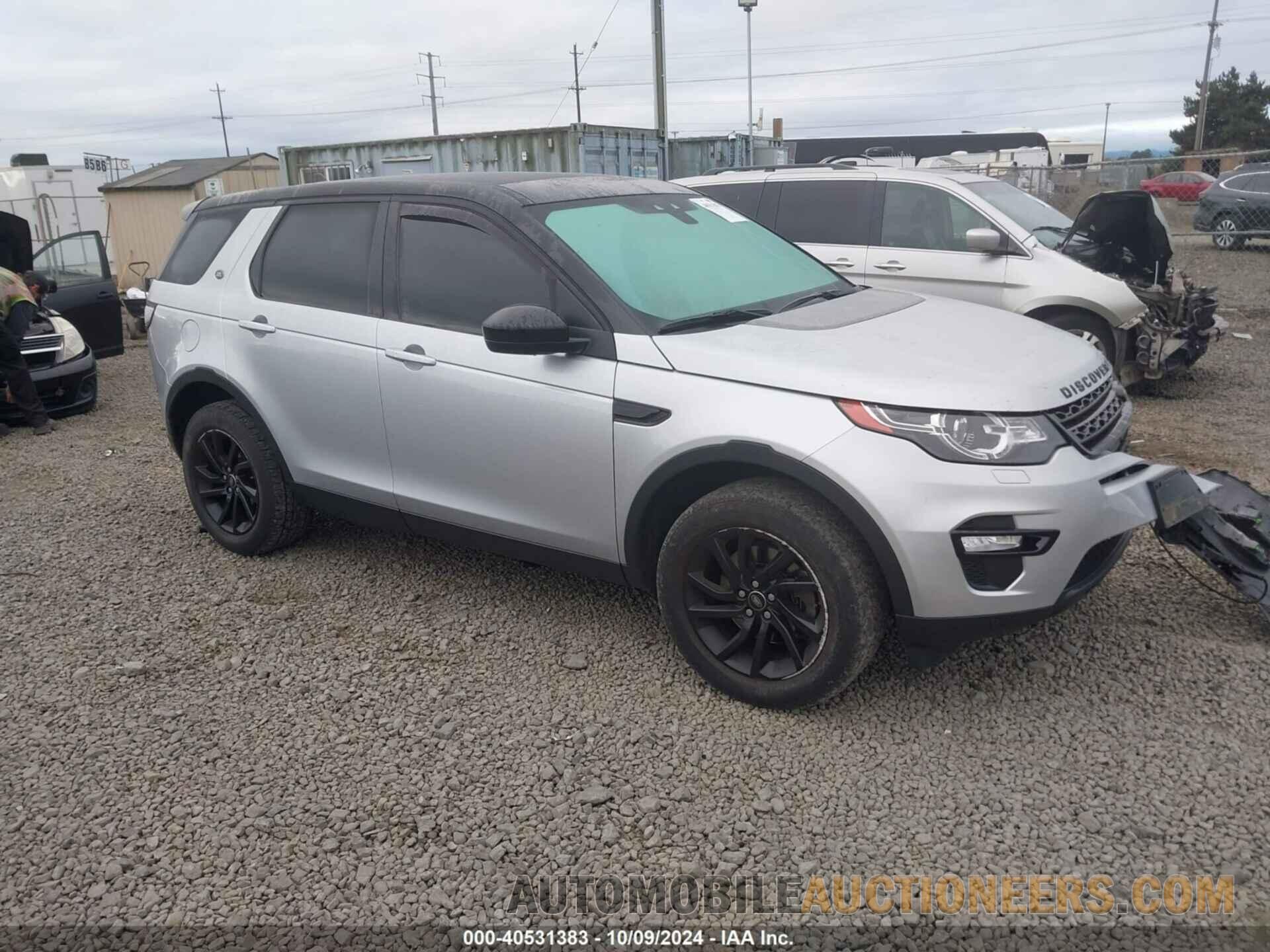 SALCR2BG2GH581160 LAND ROVER DISCOVERY SPORT 2016