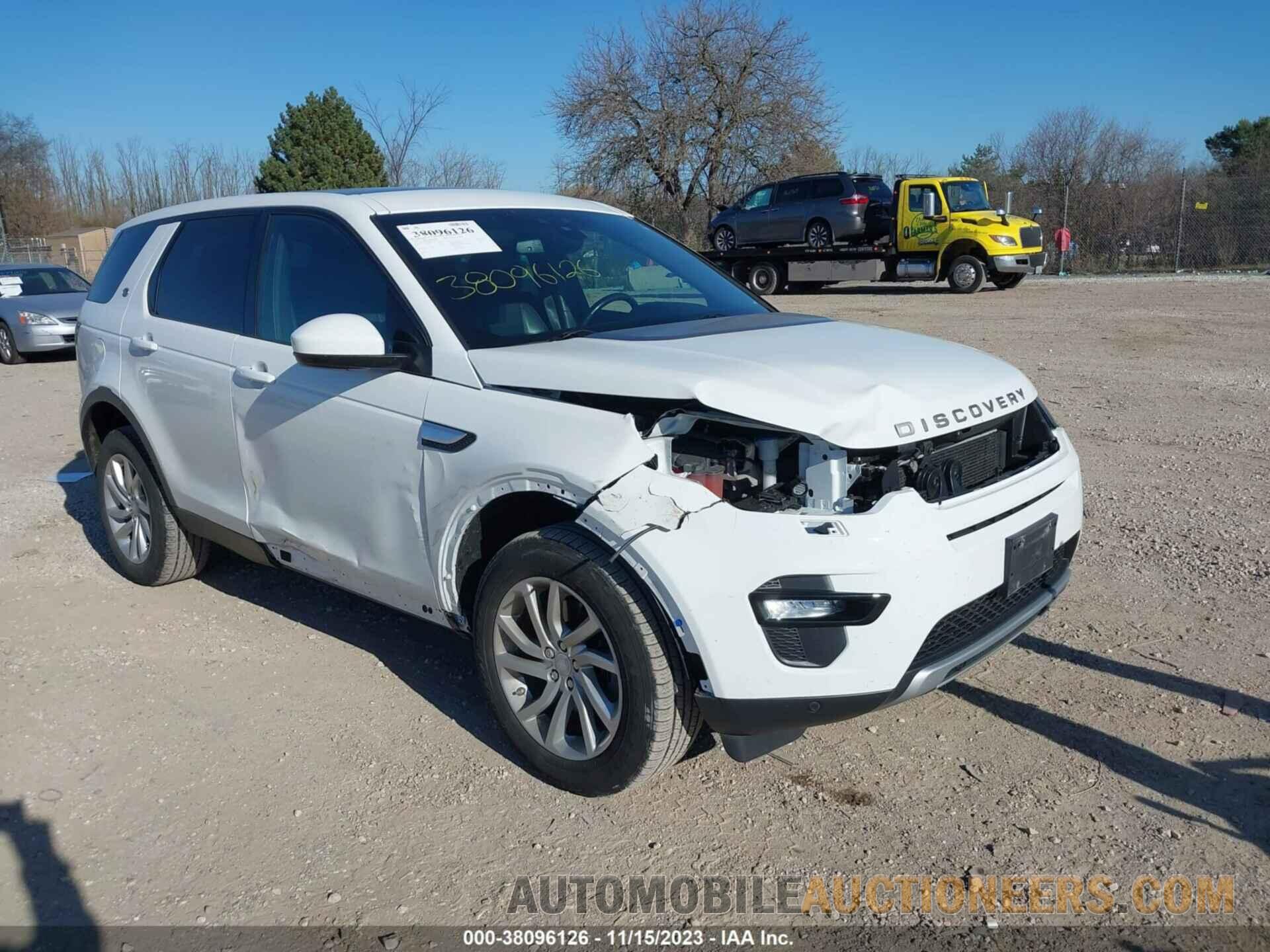 SALCR2BG2GH593910 LAND ROVER DISCOVERY SPORT 2016