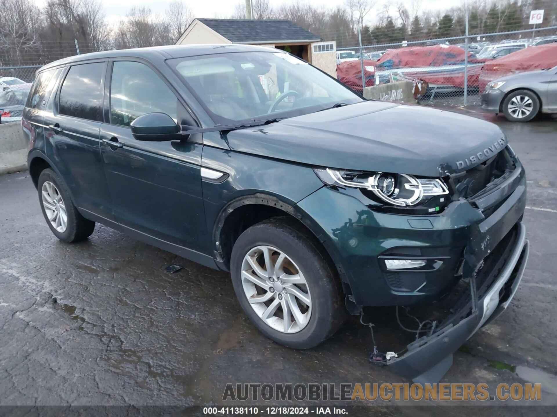 SALCR2BG2GH629885 LAND ROVER DISCOVERY SPORT 2016