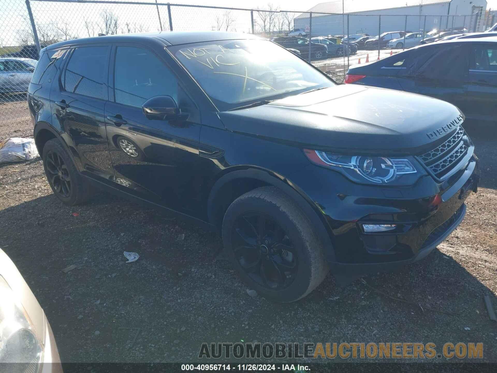 SALCR2BG2HH706594 LAND ROVER DISCOVERY SPORT 2017