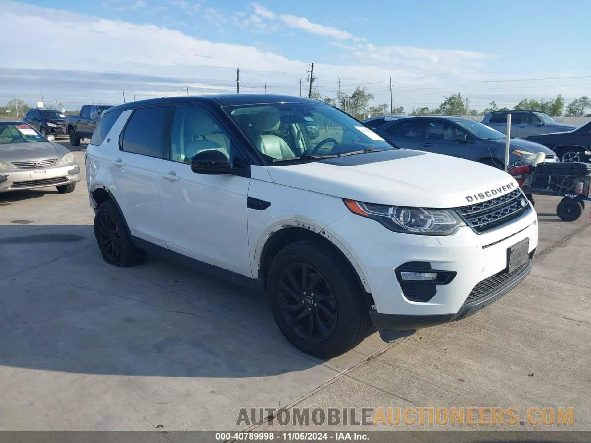 SALCR2BG3GH555490 LAND ROVER DISCOVERY SPORT 2016