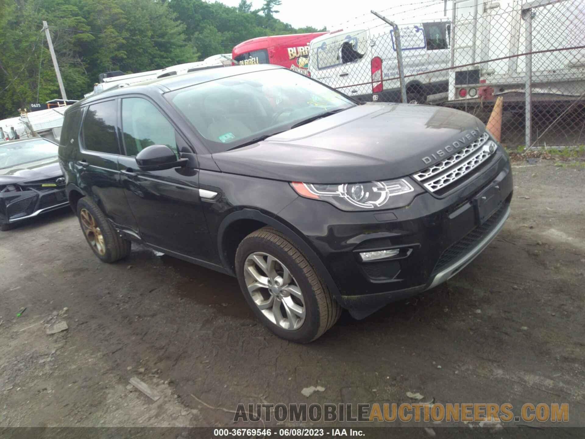 SALCR2BG3GH578557 LAND ROVER DISCOVERY SPORT 2016