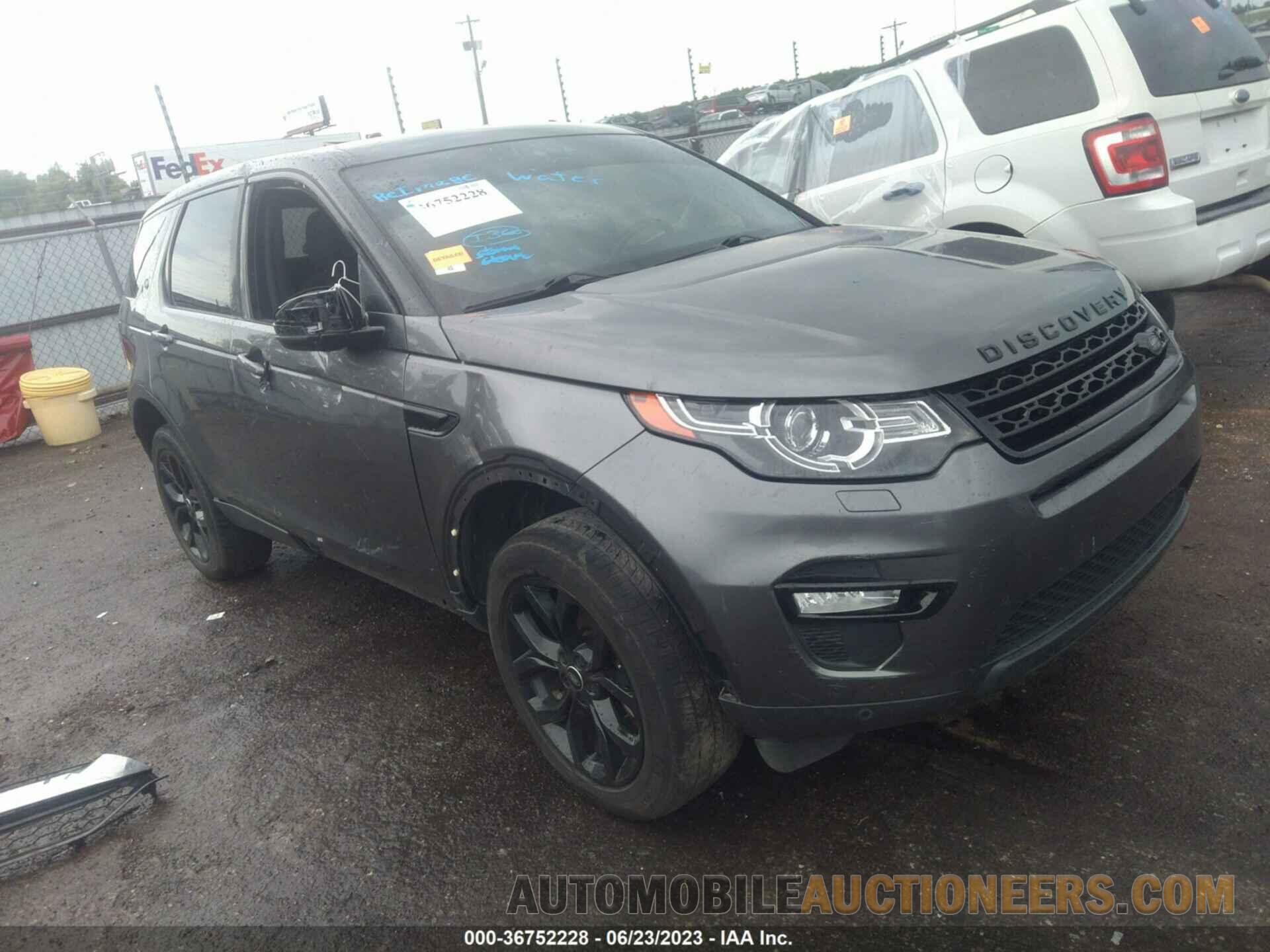 SALCR2BG3GH580728 LAND ROVER DISCOVERY SPORT 2016