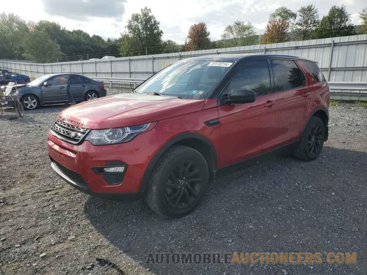 SALCR2BG3GH624095 LAND ROVER DISCOVERY 2016