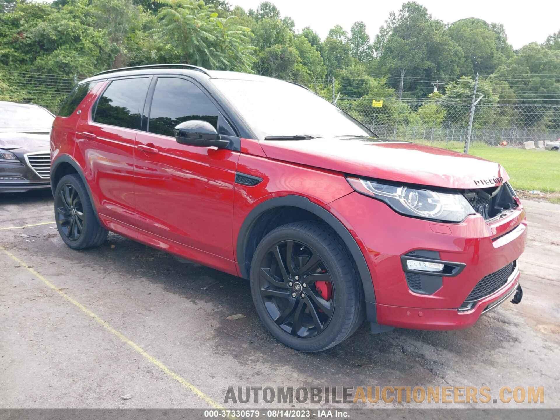 SALCR2BG3HH711299 LAND ROVER DISCOVERY SPORT 2017