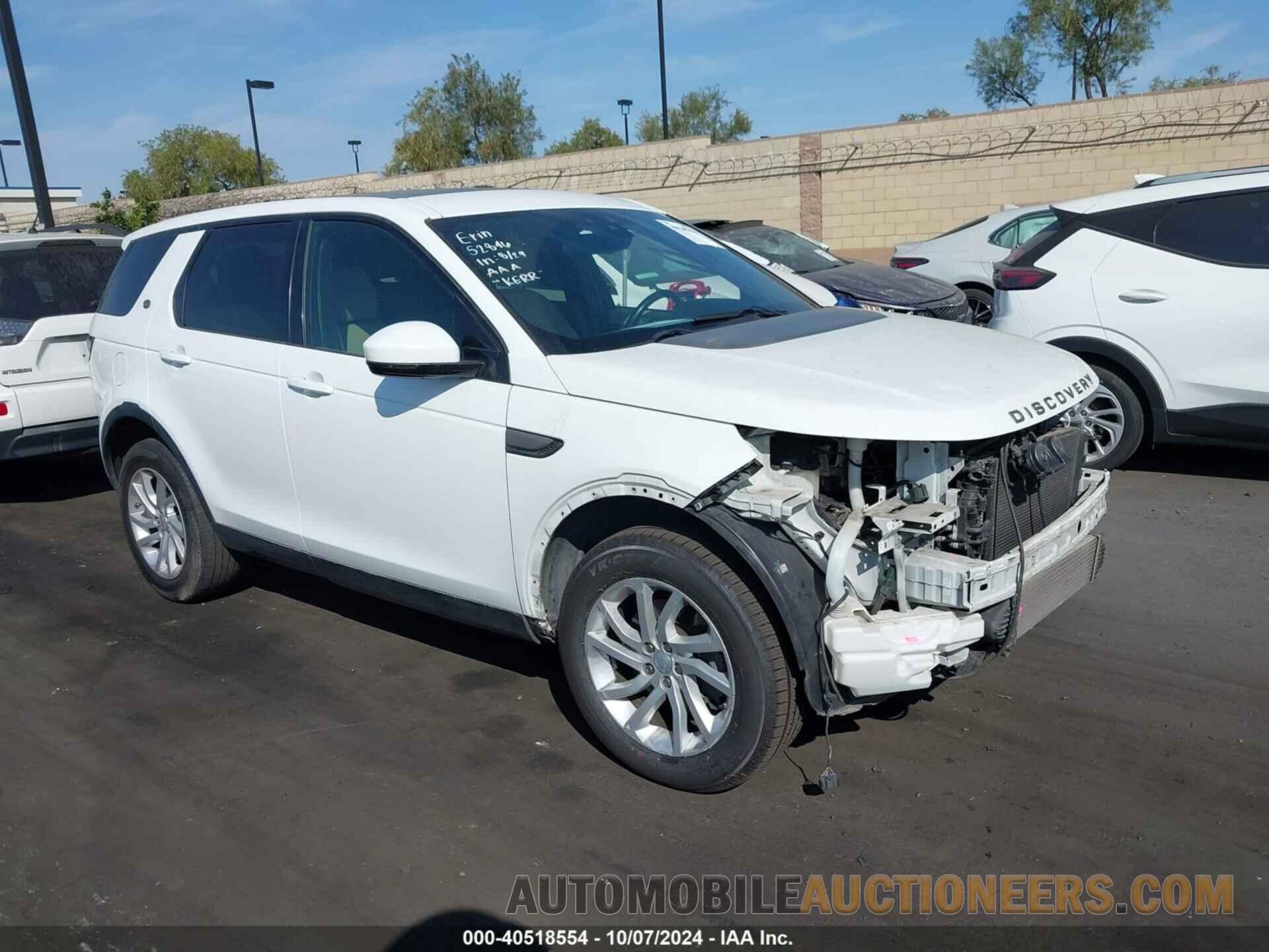 SALCR2BG4GH548449 LAND ROVER DISCOVERY SPORT 2016