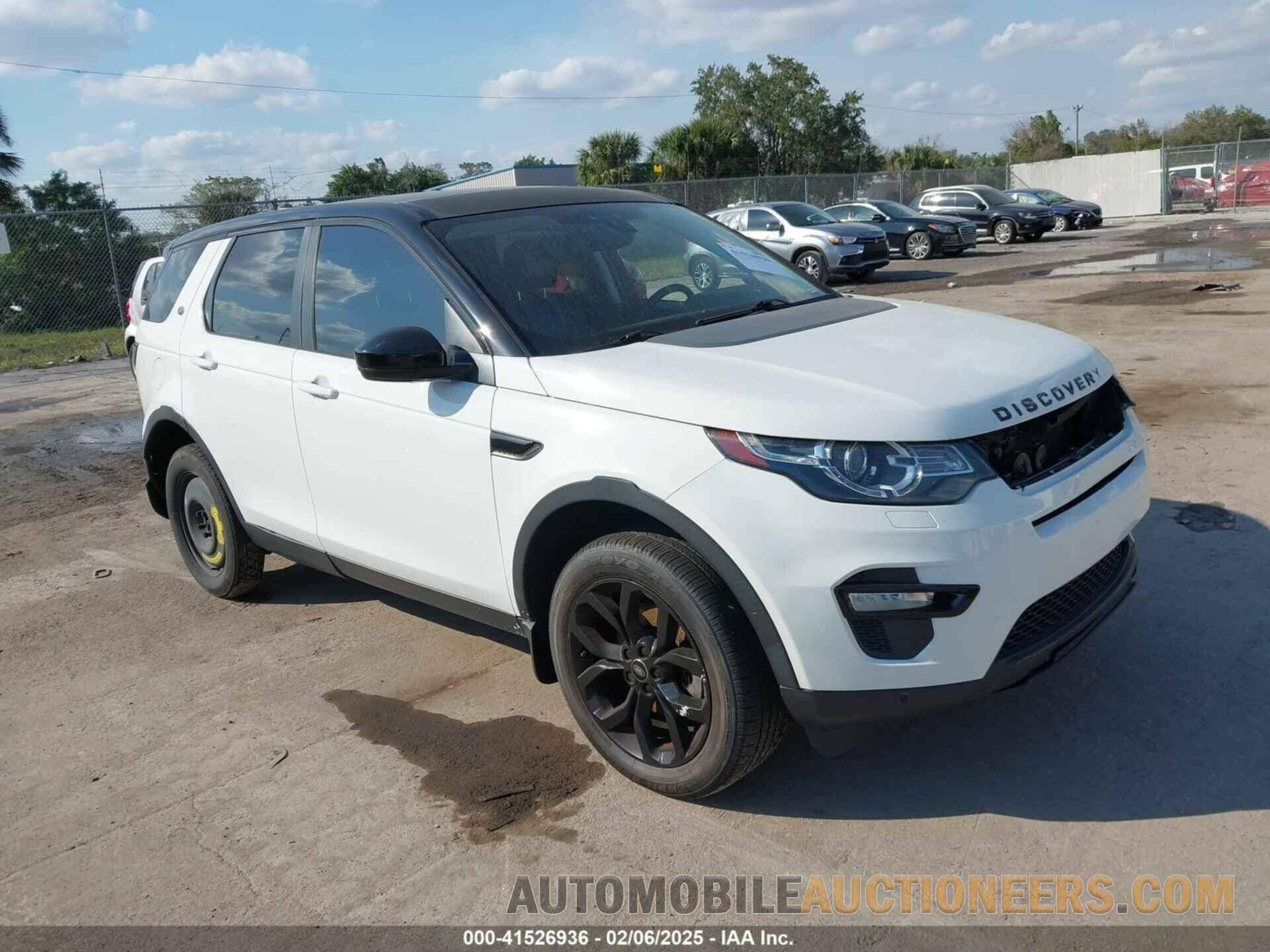 SALCR2BG4GH549360 LAND ROVER DISCOVERY SPORT 2016