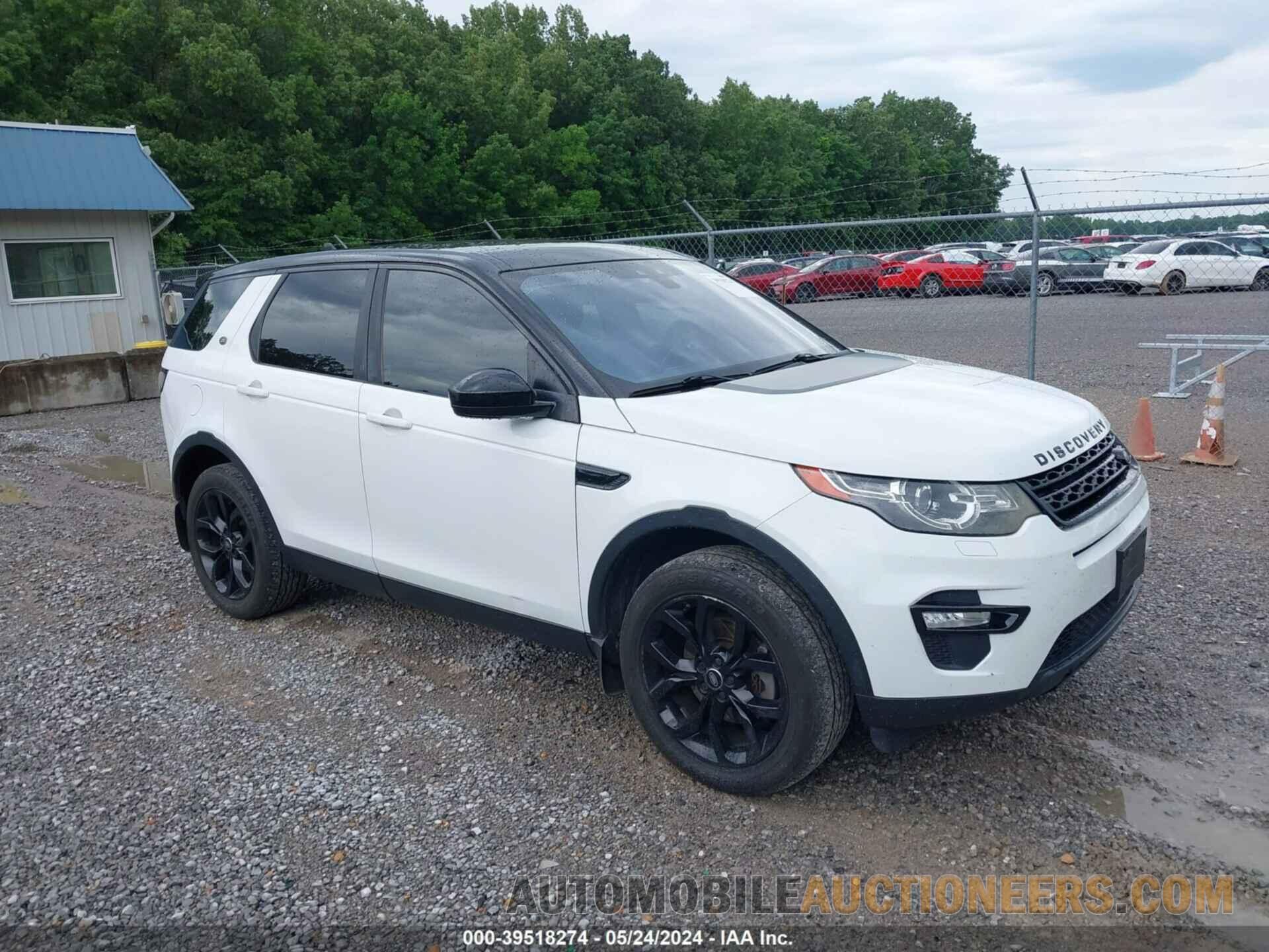 SALCR2BG4GH580205 LAND ROVER DISCOVERY SPORT 2016