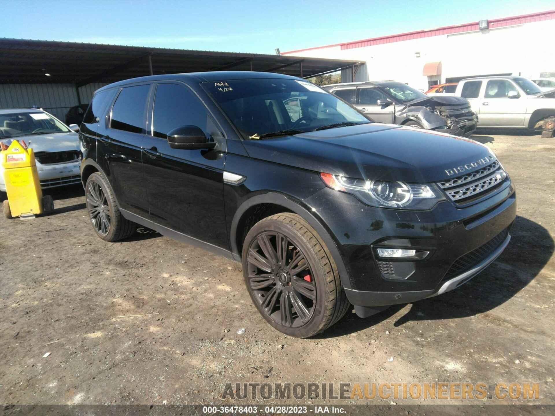 SALCR2BG4GH612425 LAND ROVER DISCOVERY SPORT 2016