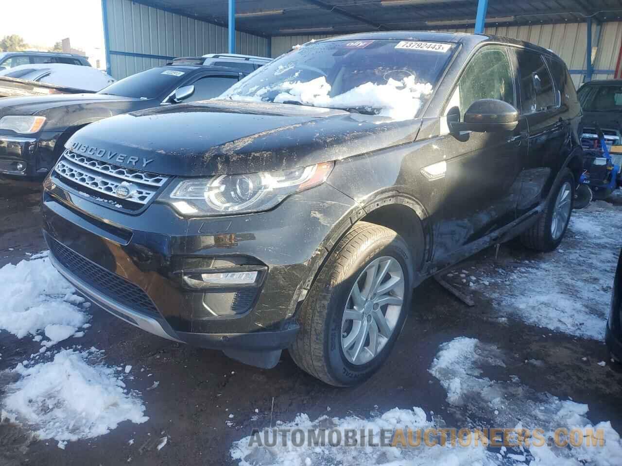 SALCR2BG4GH626695 LAND ROVER DISCOVERY 2016