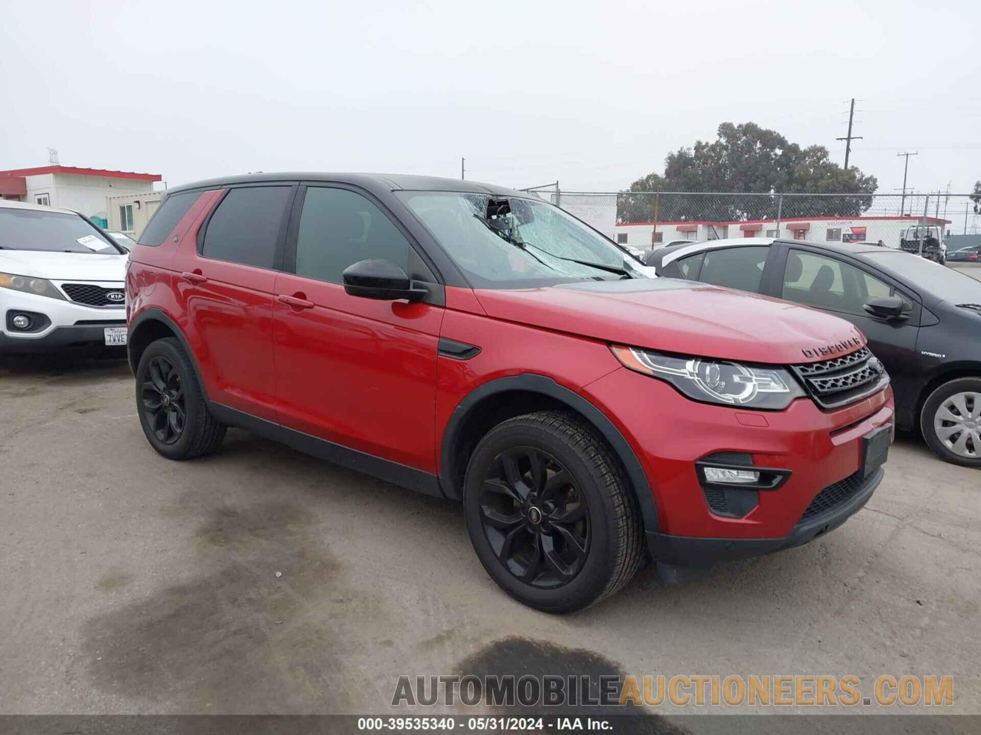 SALCR2BG5GH549187 LAND ROVER DISCOVERY SPORT 2016