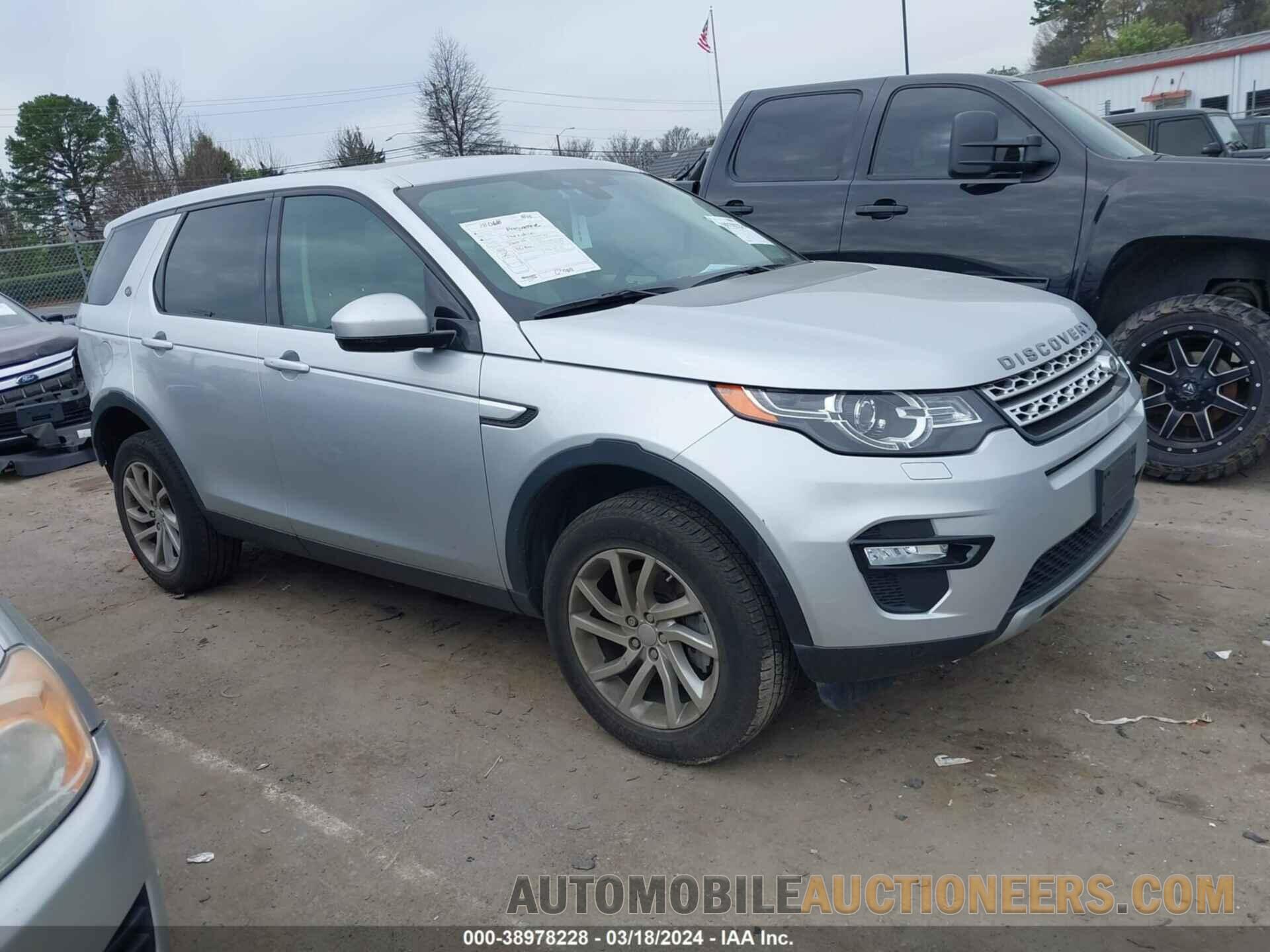 SALCR2BG5GH592606 LAND ROVER DISCOVERY SPORT 2016