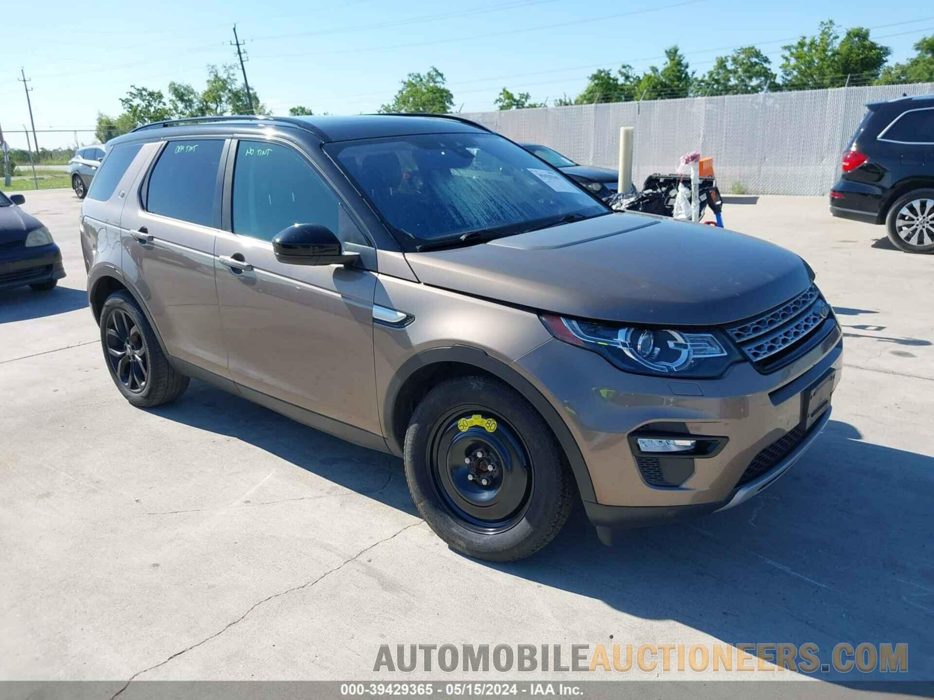 SALCR2BG5GH623479 LAND ROVER DISCOVERY SPORT 2016