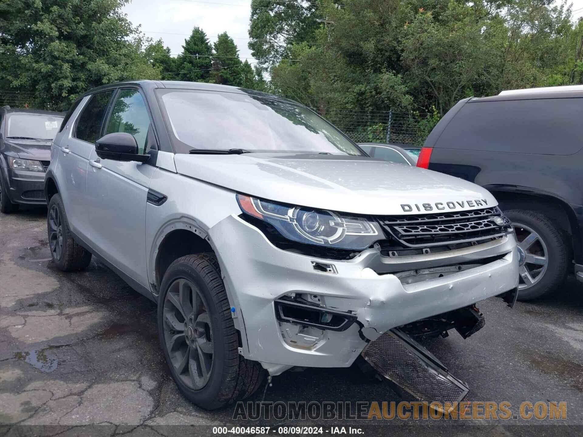 SALCR2BG5HH687636 LAND ROVER DISCOVERY SPORT 2017