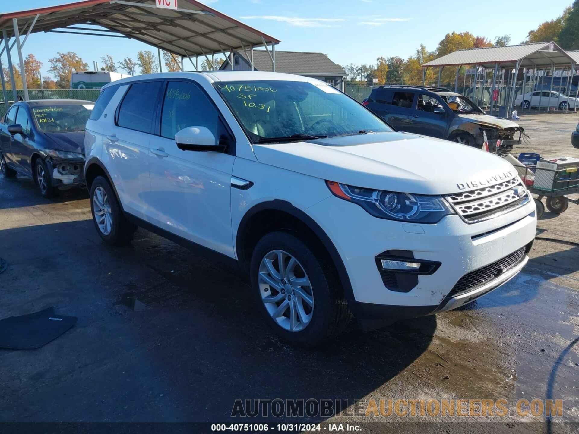 SALCR2BG6GH612197 LAND ROVER DISCOVERY SPORT 2016