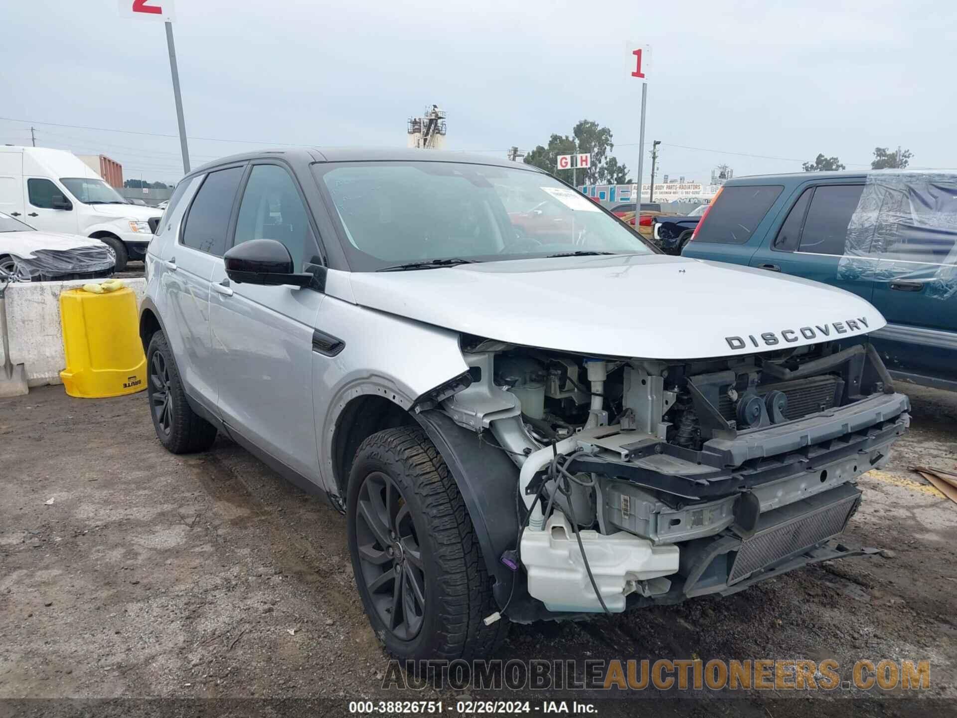 SALCR2BG6GH626312 LAND ROVER DISCOVERY SPORT 2016