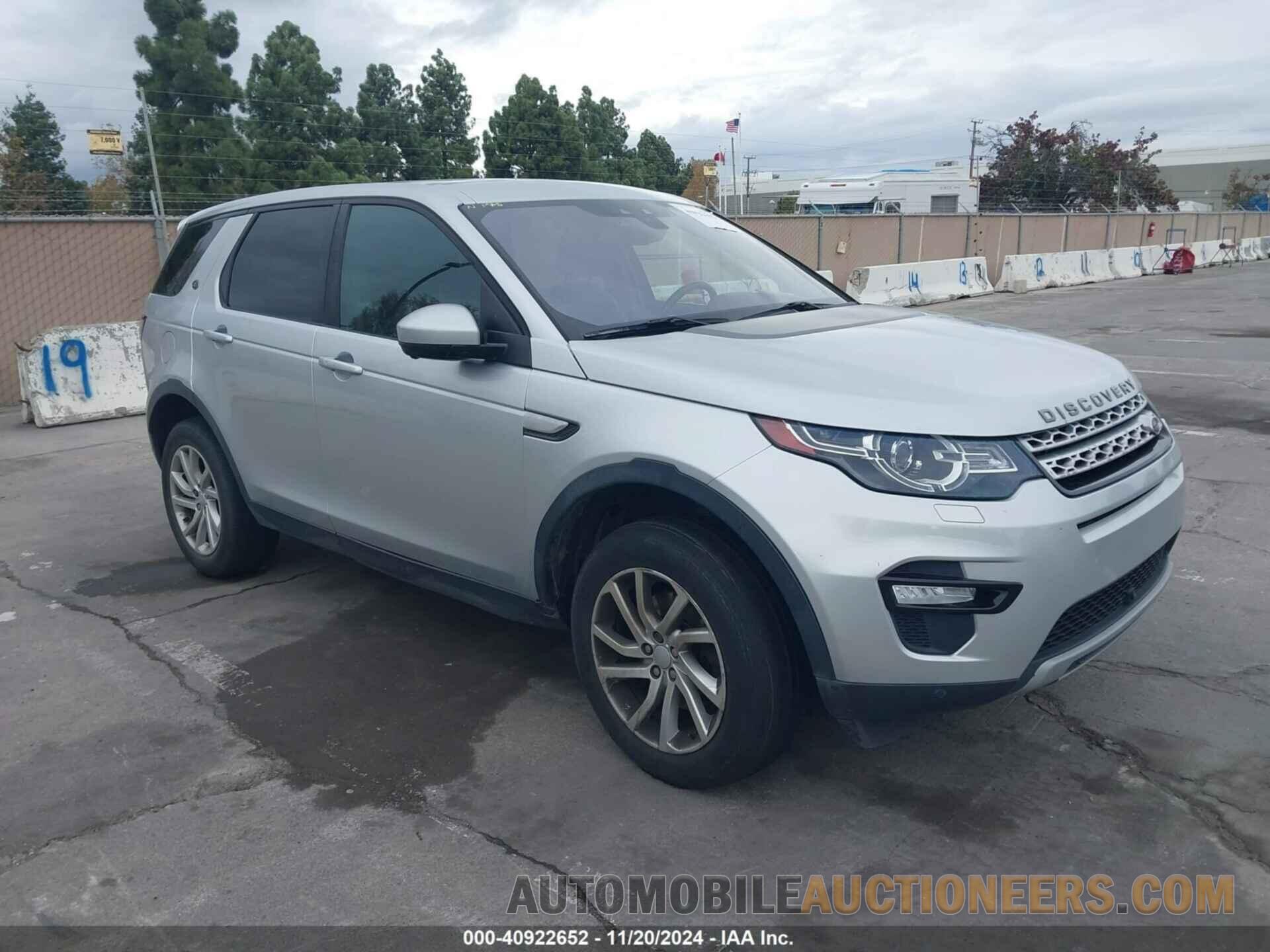 SALCR2BG6HH655164 LAND ROVER DISCOVERY SPORT 2017