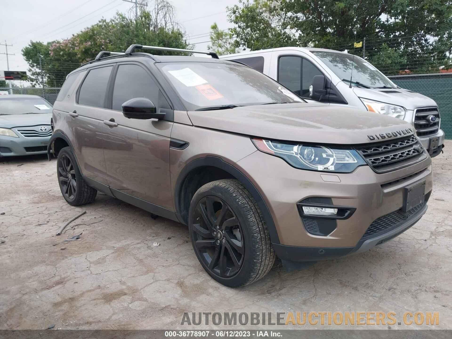 SALCR2BG6HH661093 LAND ROVER DISCOVERY SPORT 2017